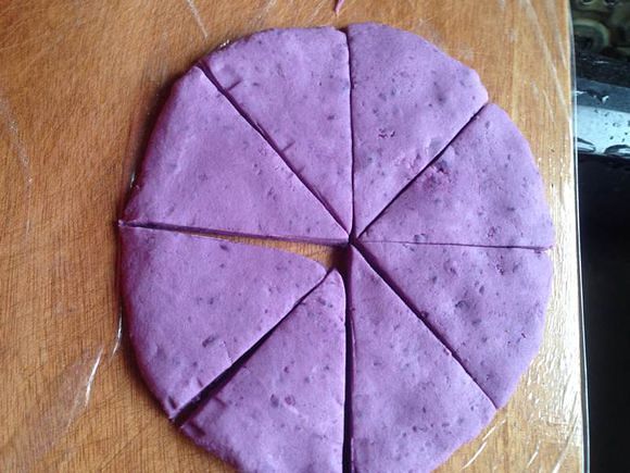 紫薯豆沙糯米餈的做法 步骤9