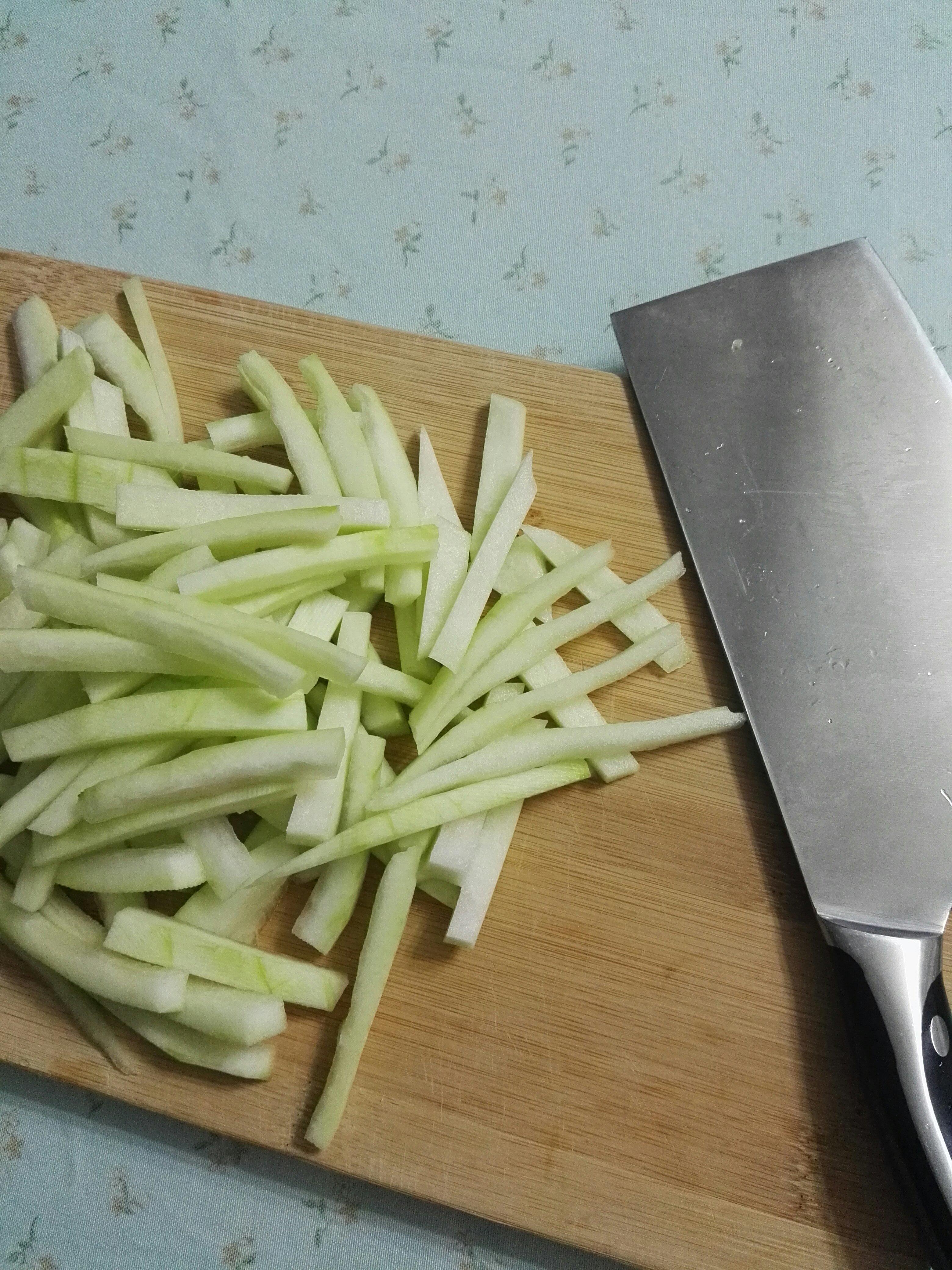醬西瓜皮——快手佐粥菜的做法 步骤2