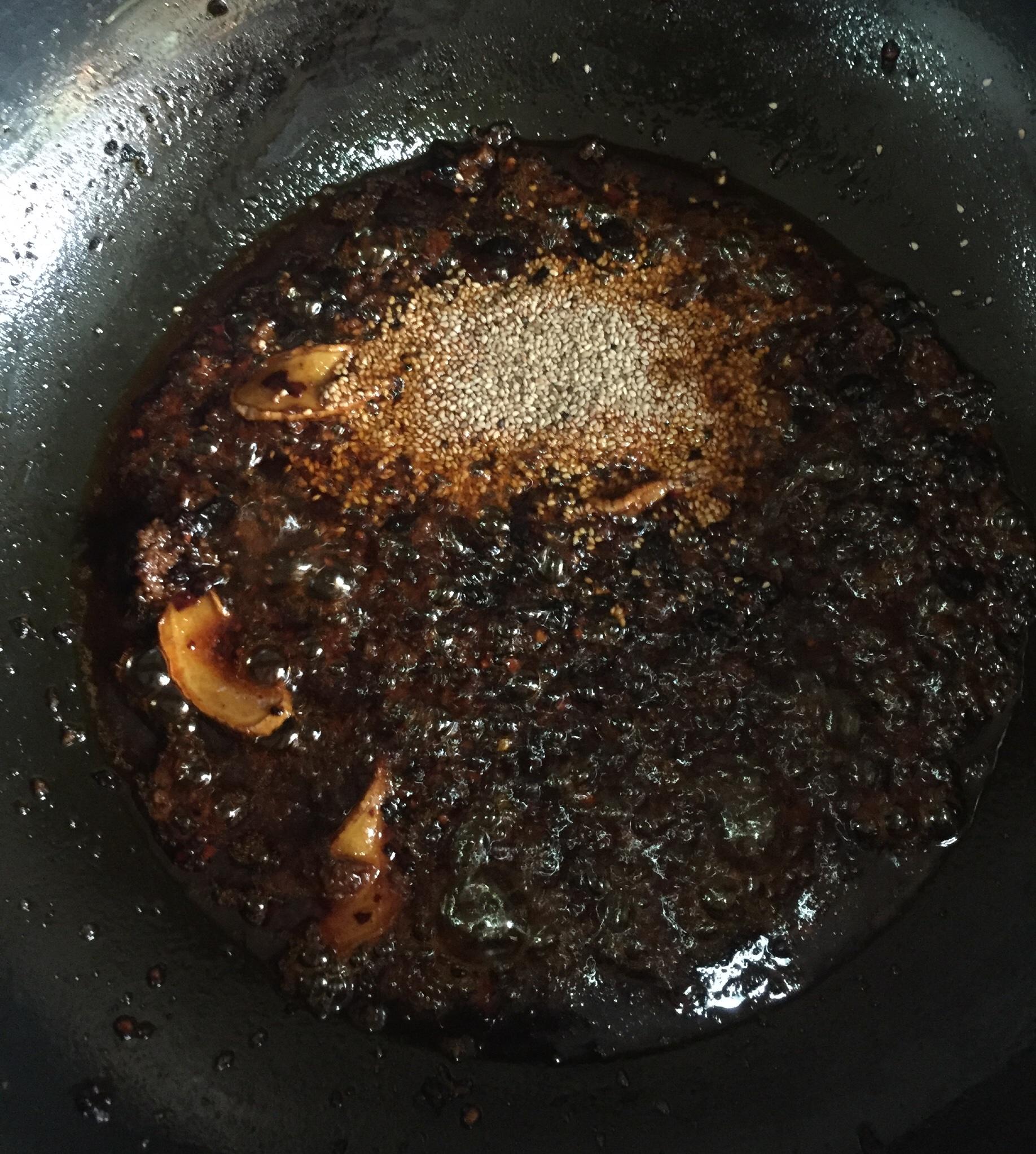 懶人版香辣豆豉牛肉醬的做法 步骤5