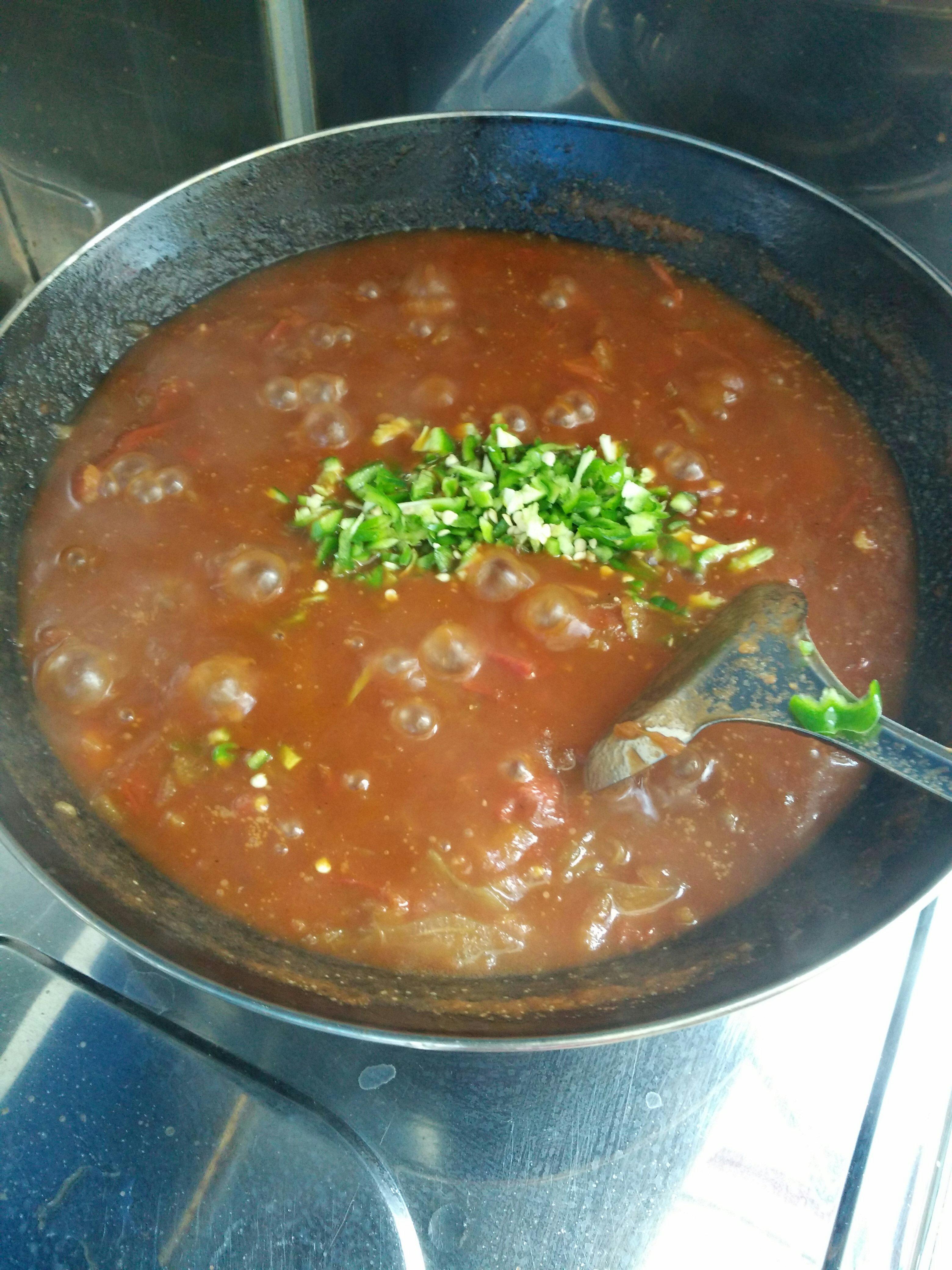 西紅柿茄子滷(山西婆家飯～)的做法 步骤10