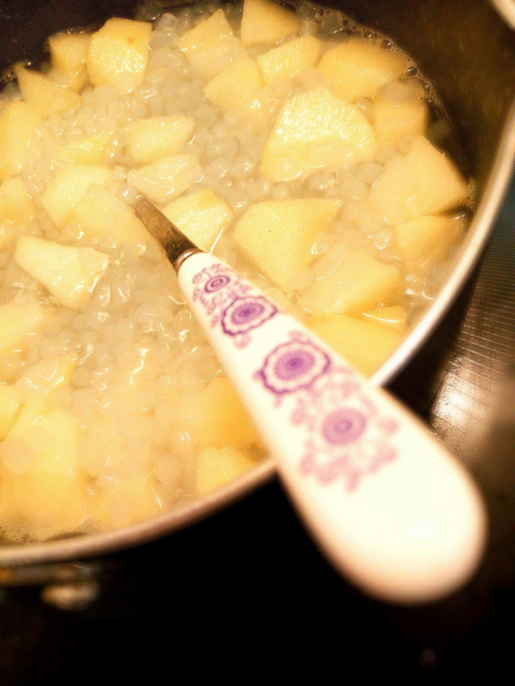魔芋米蘋果粥(๑´ω`๑)養胃日常的做法 步骤2
