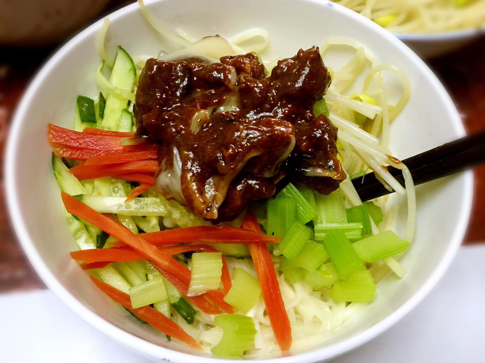 老丁的私房菜-老北京炸醬麪的做法 步骤19