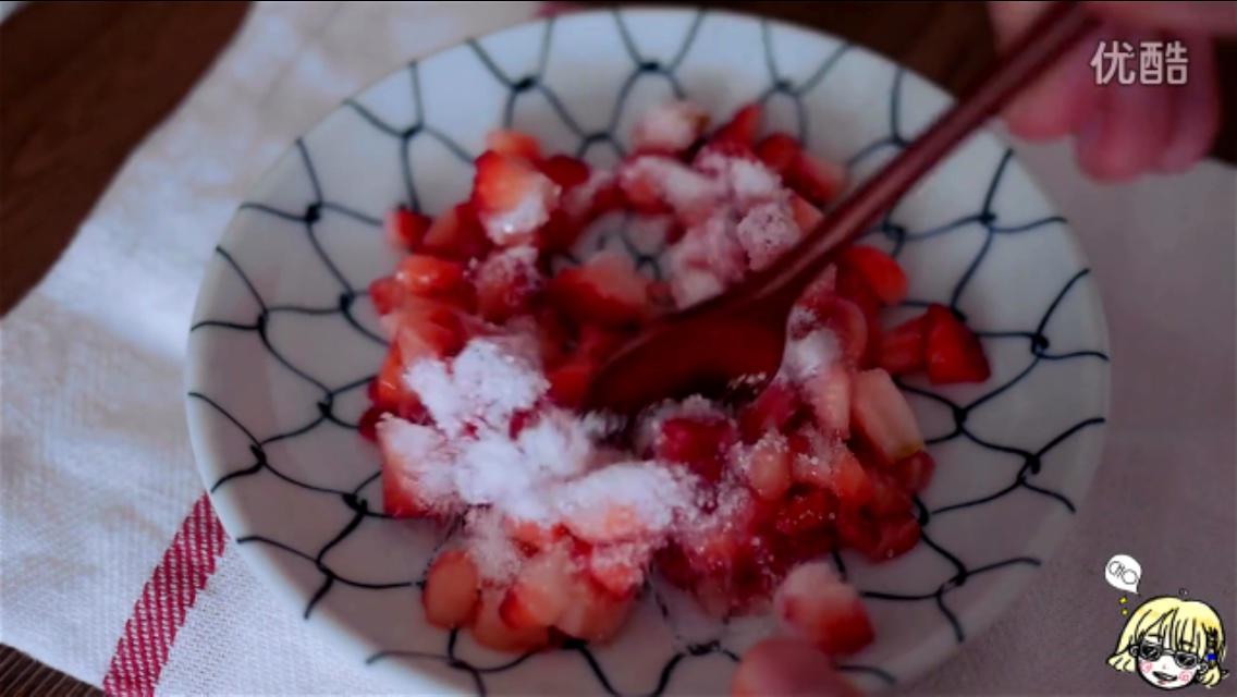 【沒有烤箱微波爐的福音】櫻花草莓司康餅的做法 步骤8