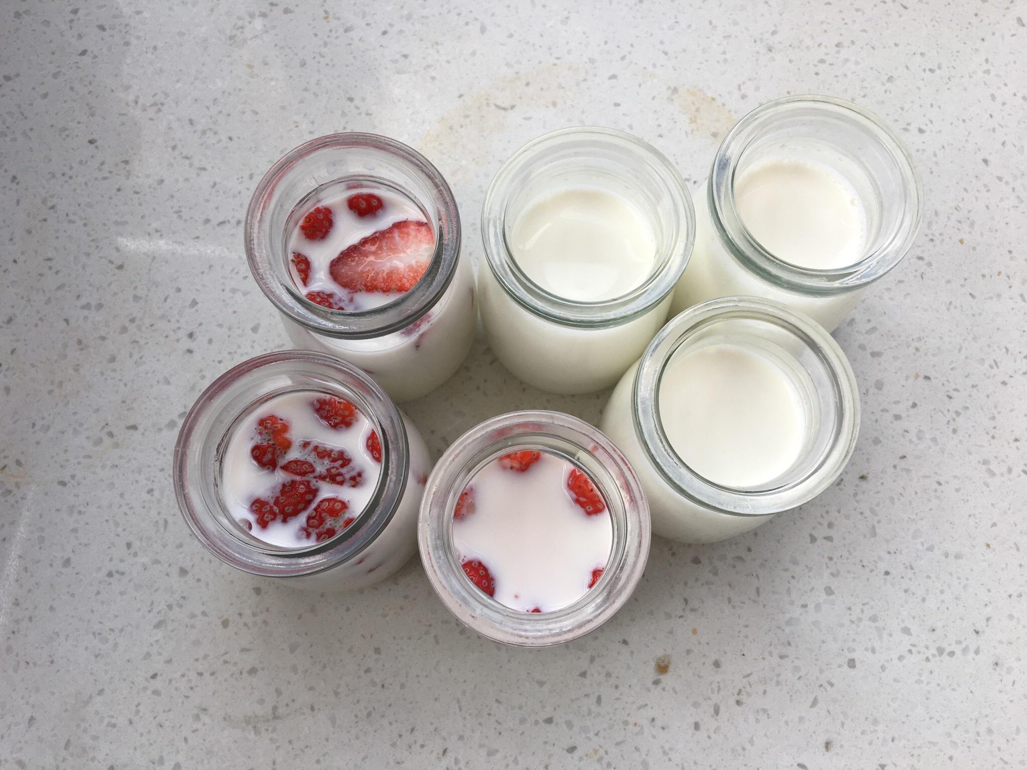 草莓芒果布丁（最適合準媽和寶媽的布丁）的做法 步骤7