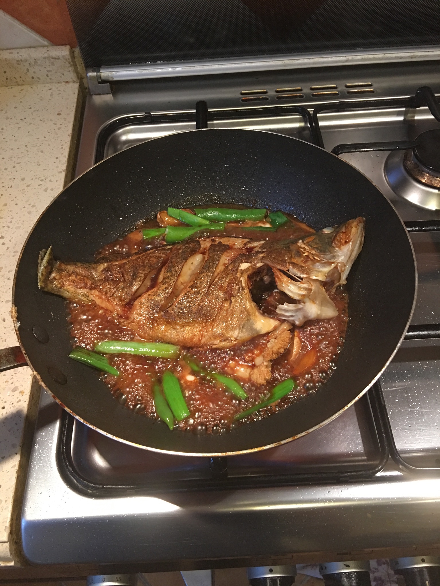 紅燒鱖魚的做法 步骤7