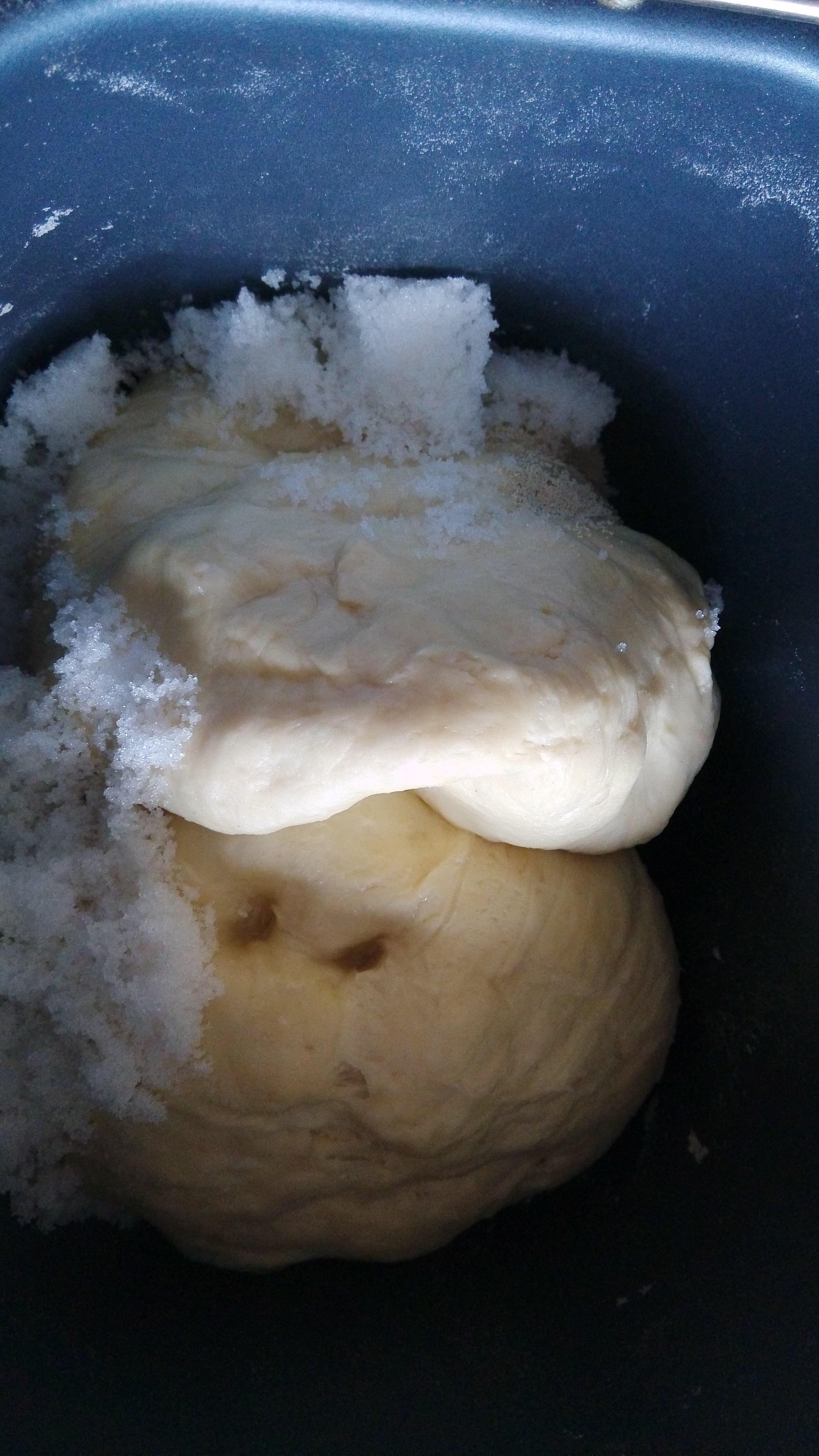 慢慢發酵的美味：醇奶中種吐司的做法 步骤4