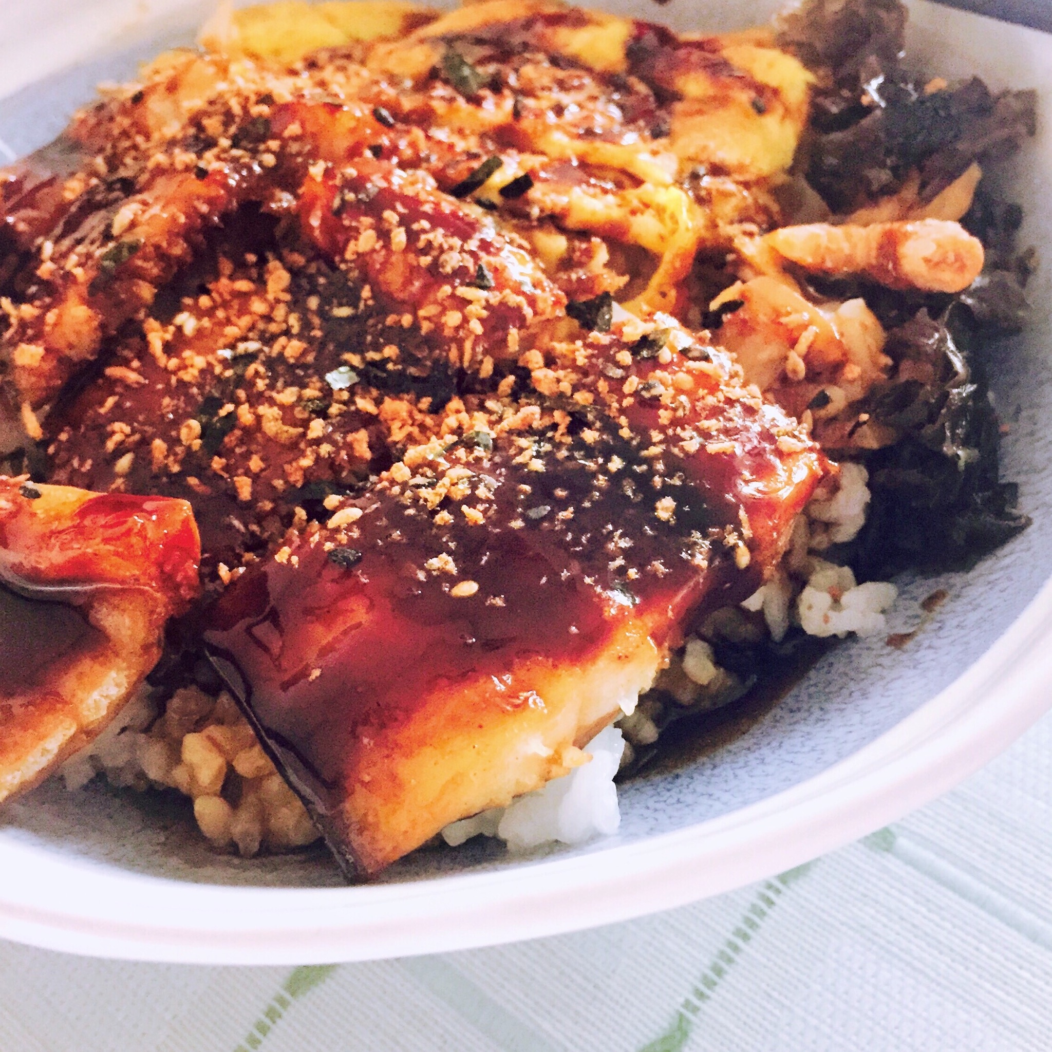 單身午餐—蒲燒鰻魚飯的做法 步骤16