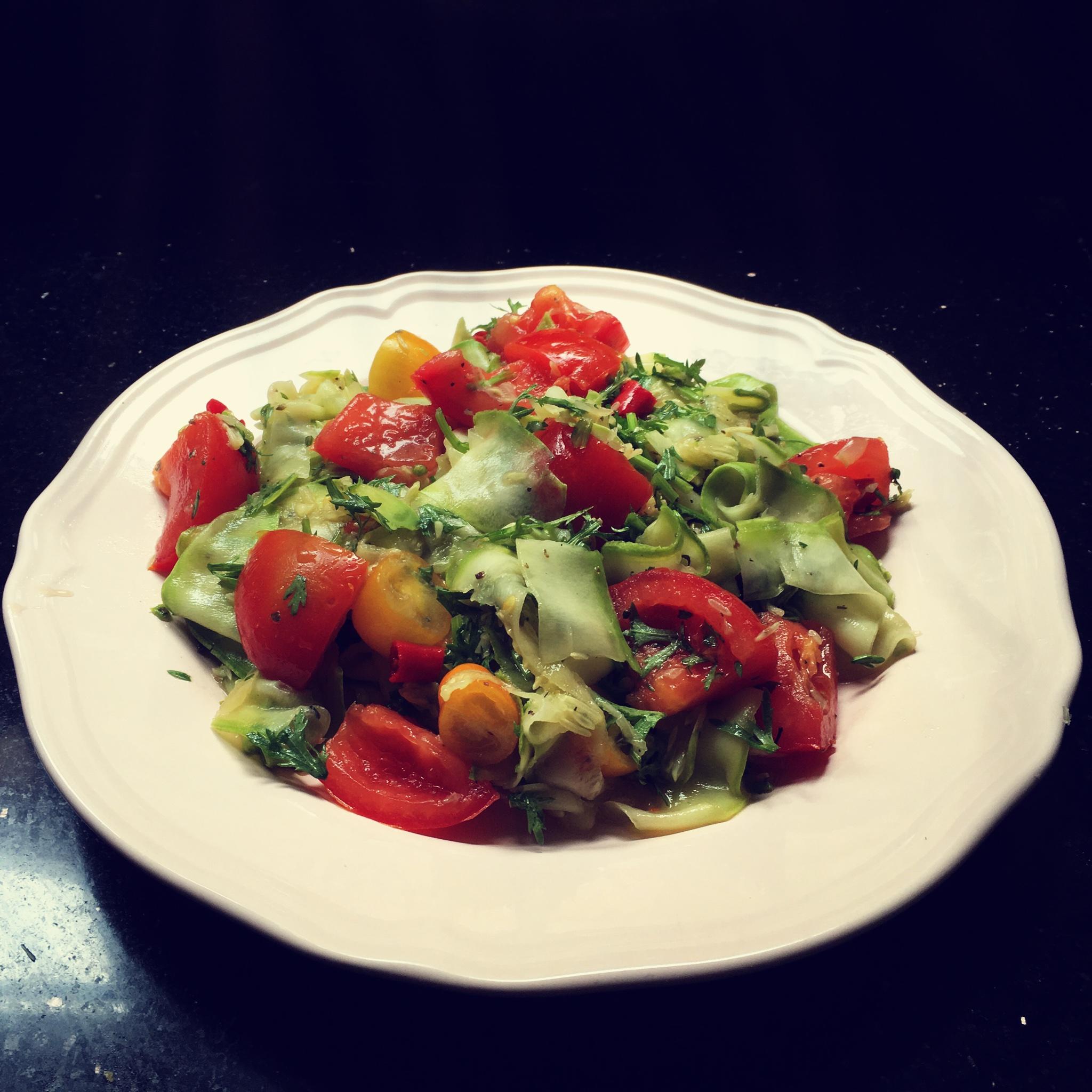 番茄西葫蘆沙拉的做法 步骤18