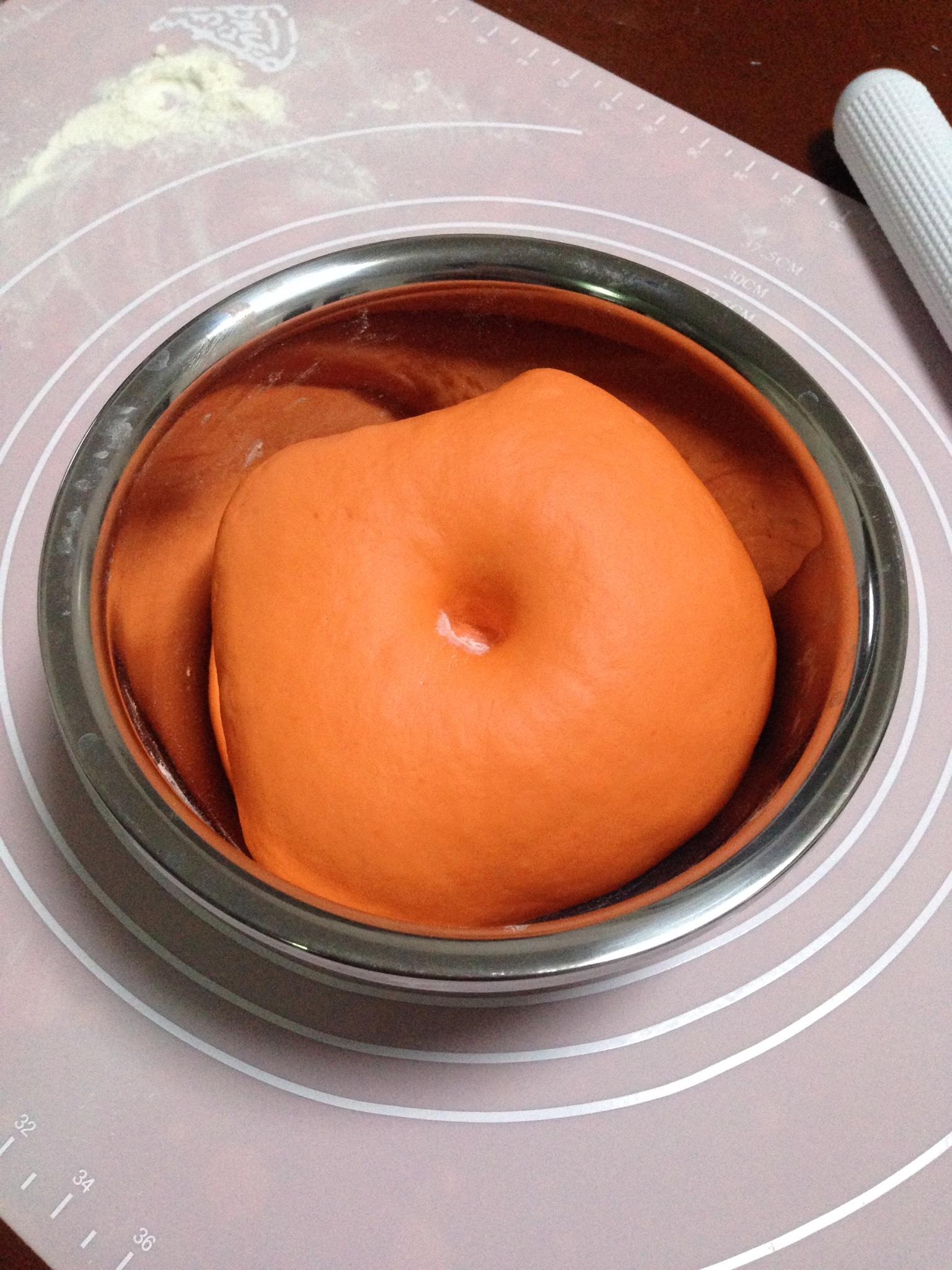 橘色火焰 - 胡蘿蔔包子的做法 步骤4