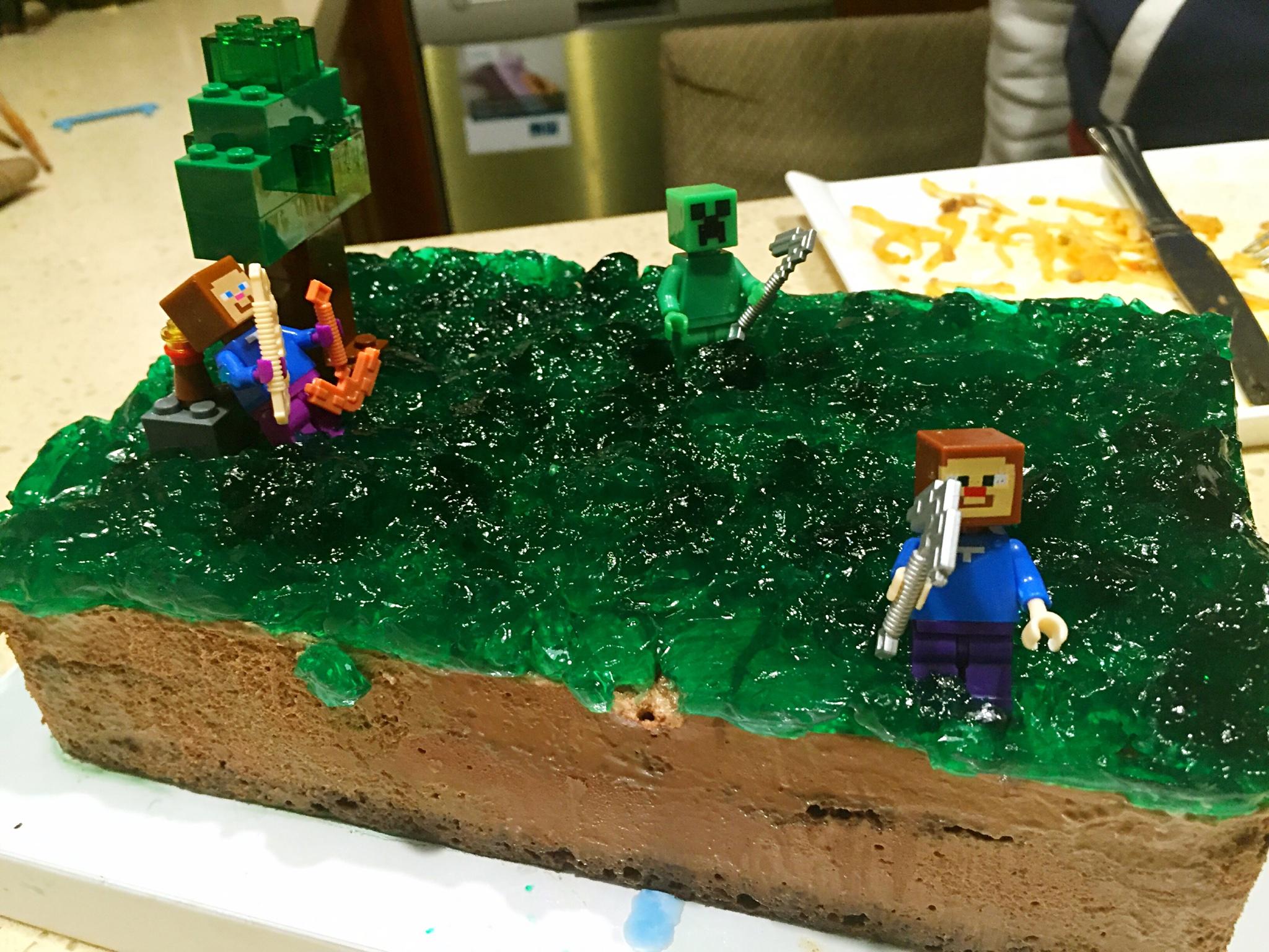Minecraft我的世界造型蛋糕的做法 步骤5