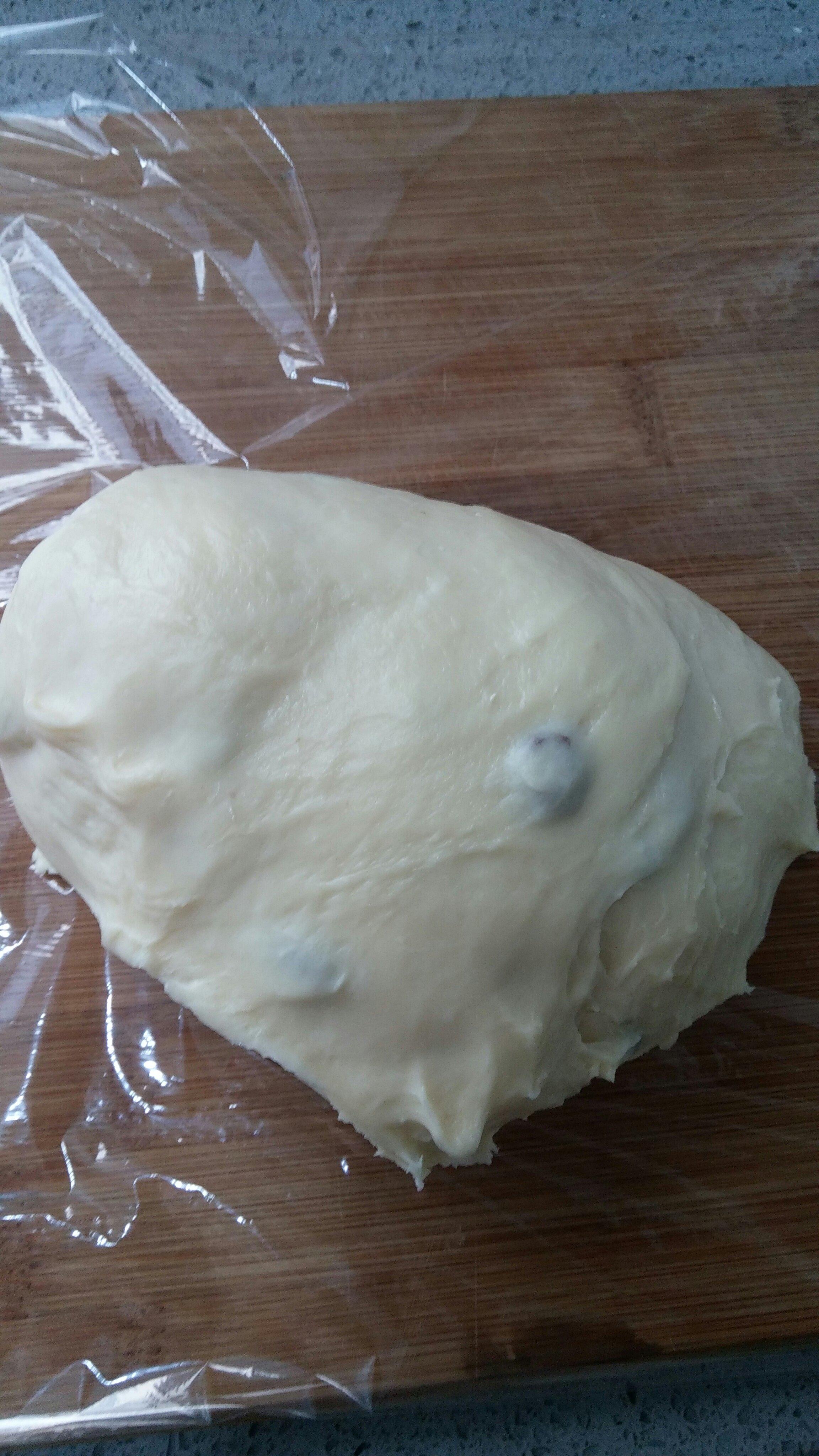 奶油乳酪提子麪包的做法 步骤6