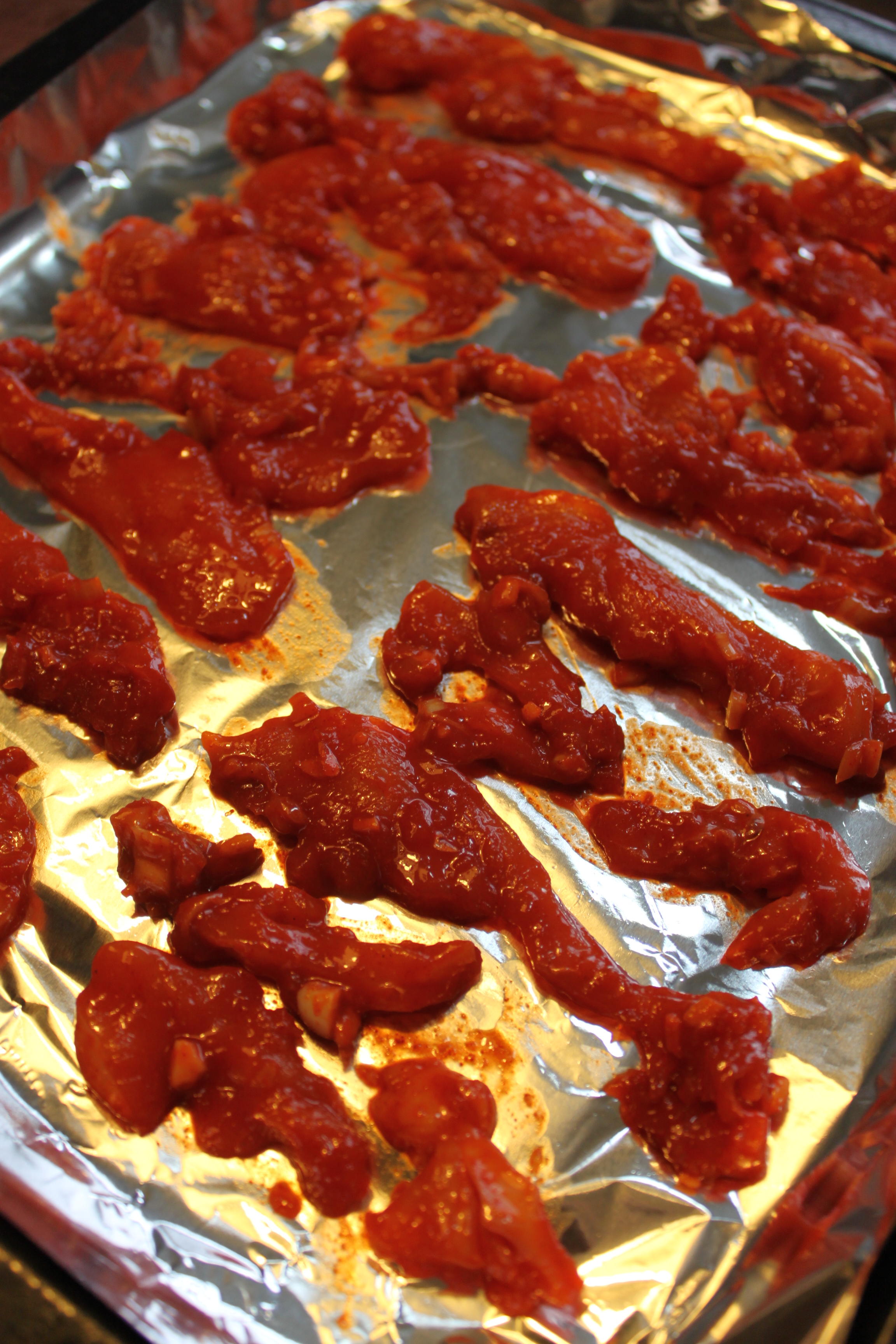 小鶴自創菜--韓式烤雞胸肉的做法 步骤2