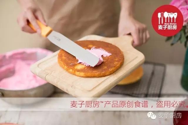 麥子廚房 - 少女系鮮花蛋糕的做法 步骤9