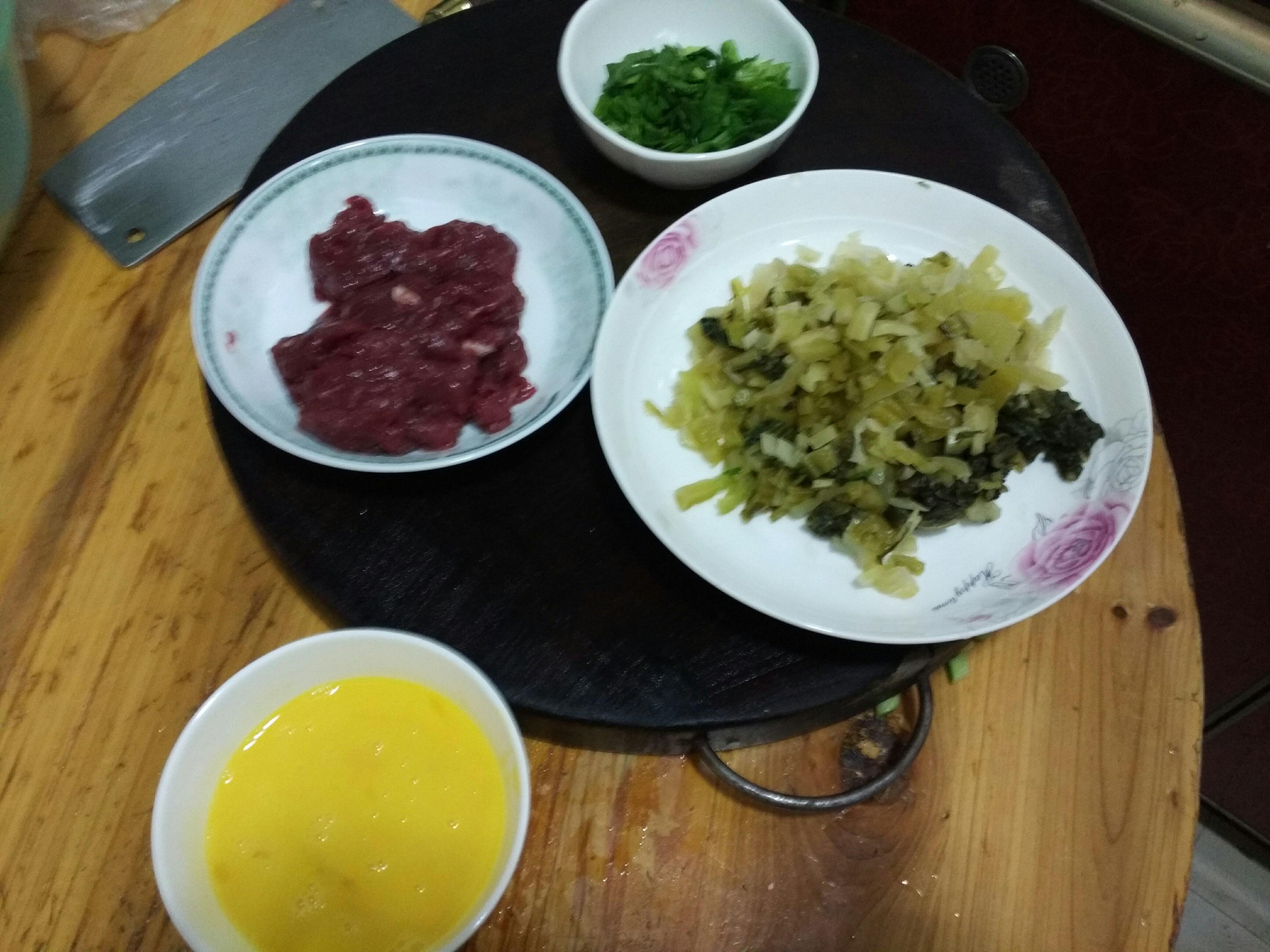 酸菜牛肉飯的做法 步骤4