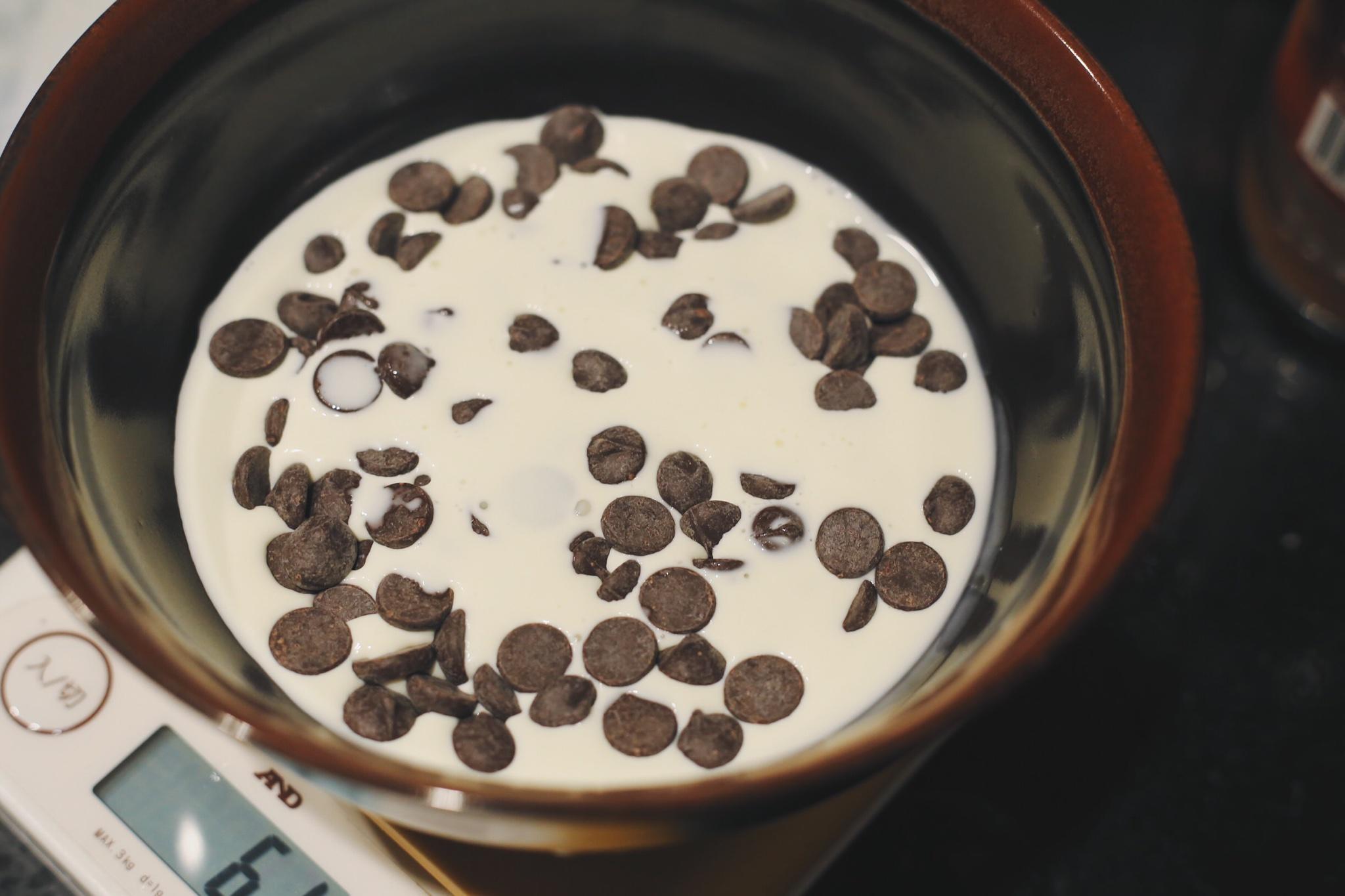 卡布奇諾蛋糕Cappuccino-咖啡白巧克力慕斯配巧克力甘納許<熊谷裕子>的做法 步骤16