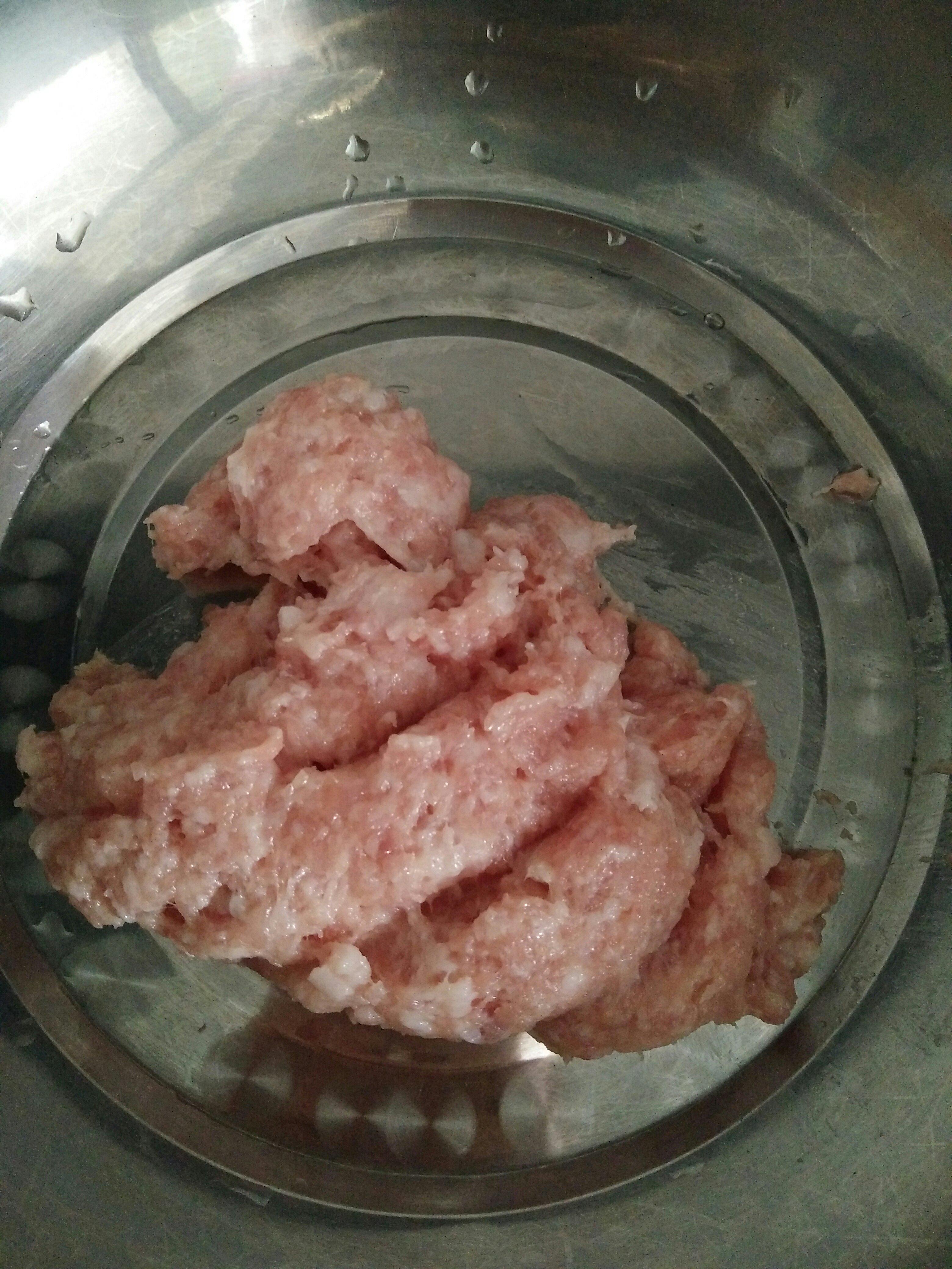 手工水餃（豬肉發芽蔥餡）的做法 步骤1