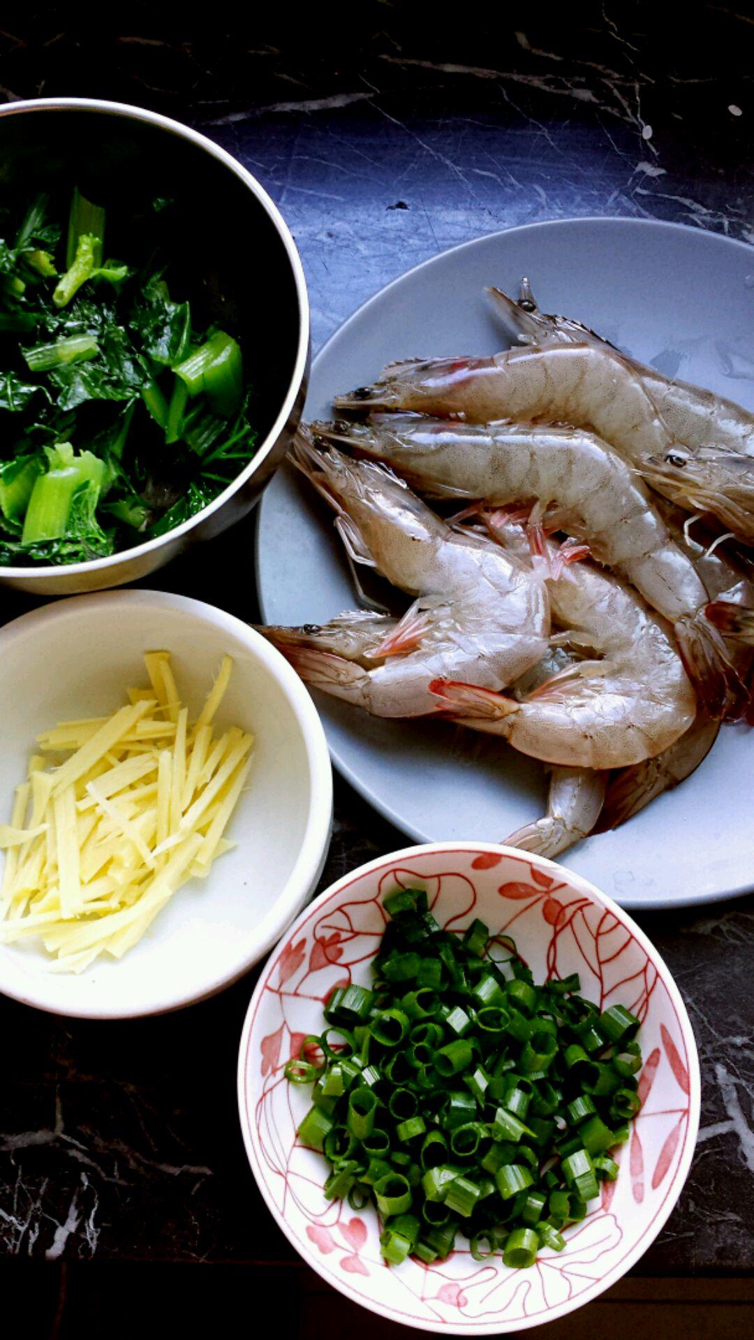 鮮蝦蔬菜粥的做法 步骤7