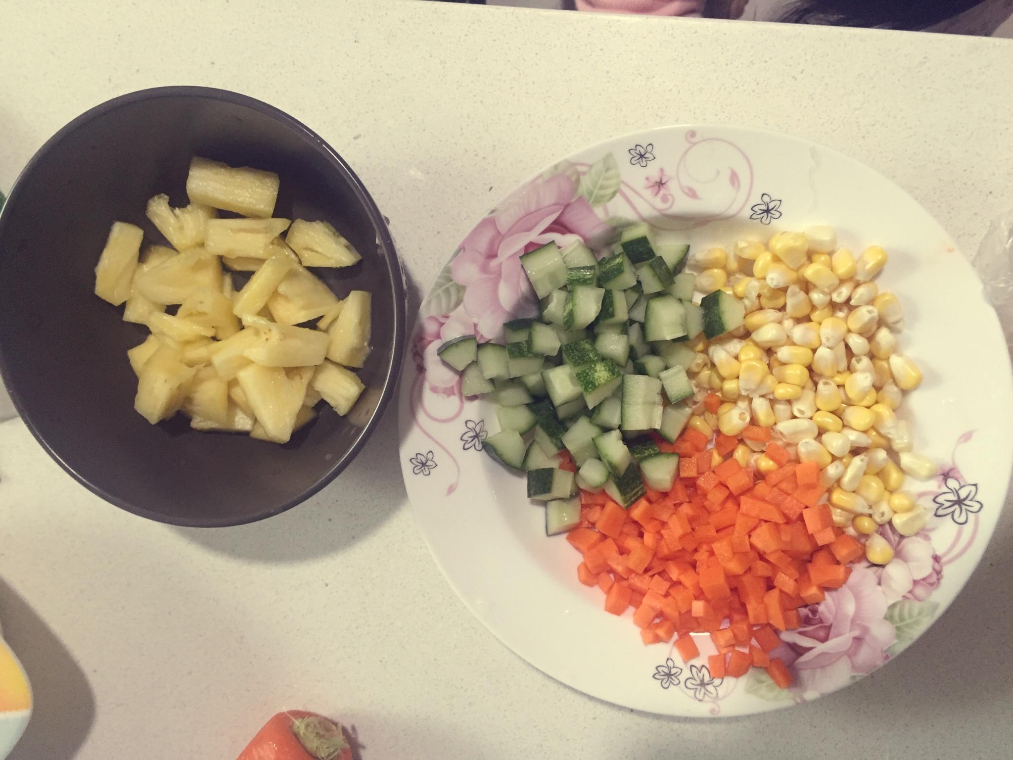 菠蘿芝士焗飯的做法 步骤1