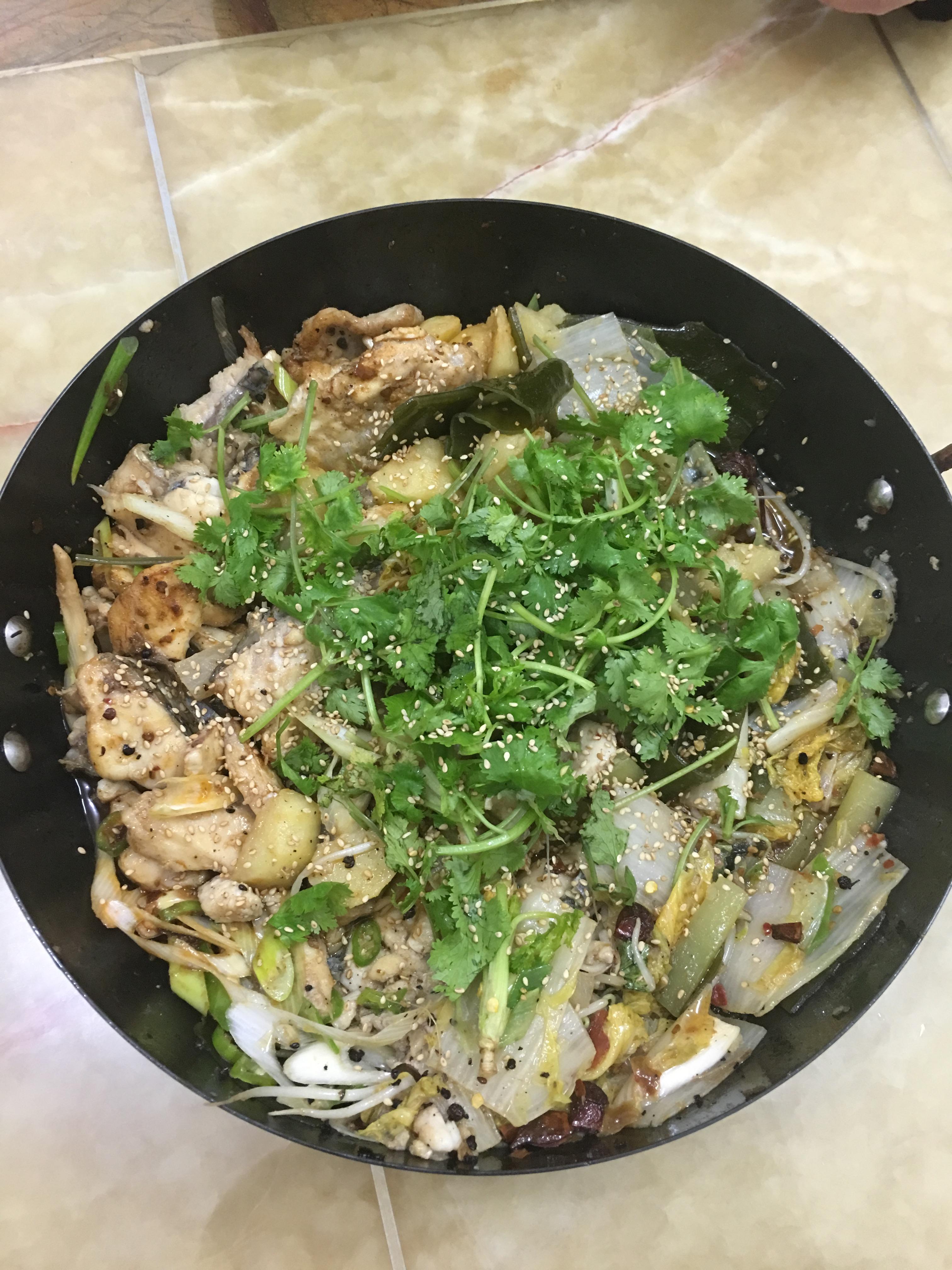 金椒幹鍋魚的做法 步骤8