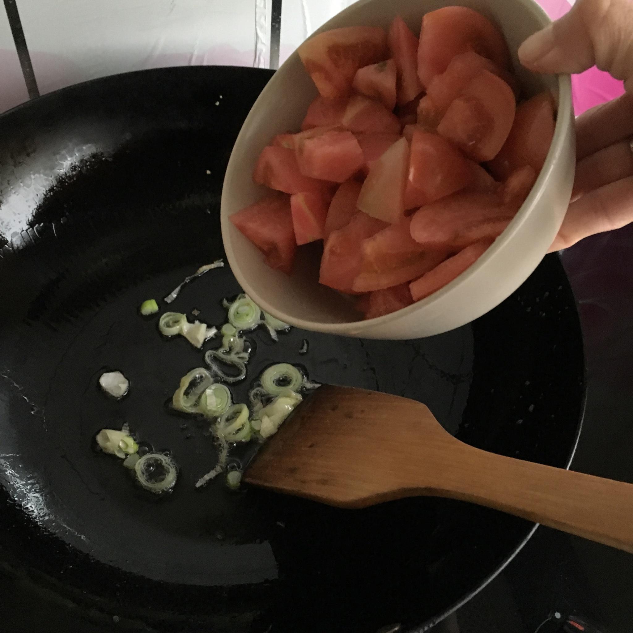 我愛家常菜----西紅柿炒雞蛋的做法 步骤6