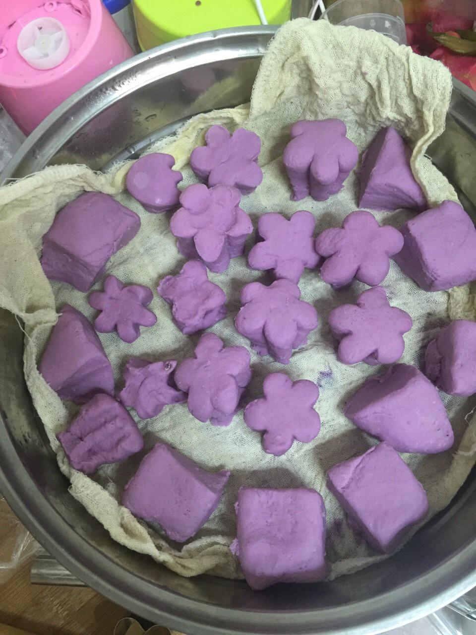 紫薯小饅頭的做法 步骤1