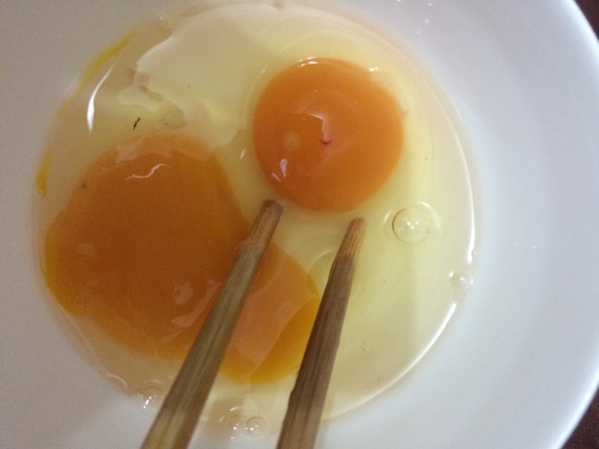 火腿腸雞蛋炒飯的做法 步骤3