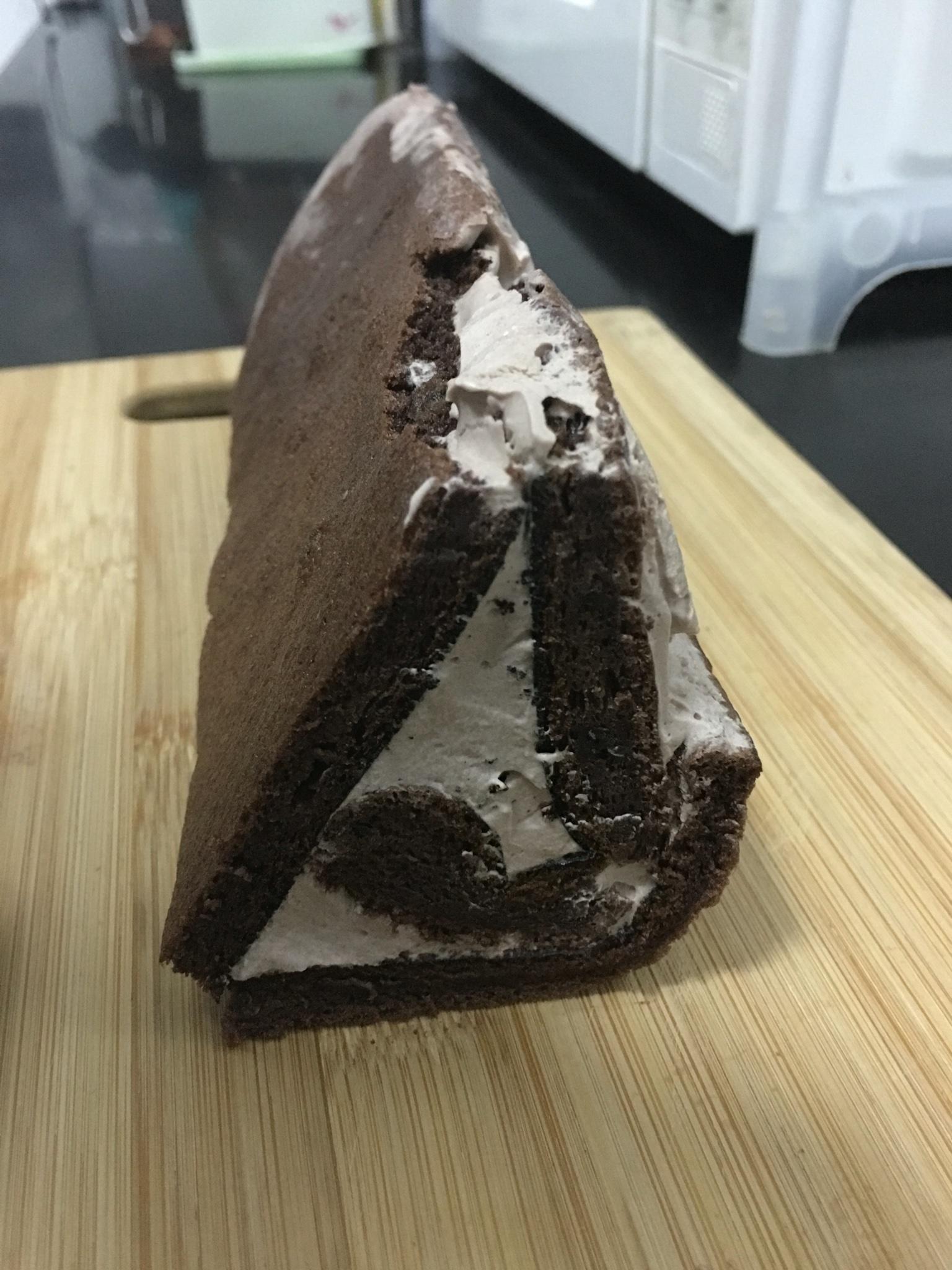 巧克力蛋糕卷1/2的做法 步骤15