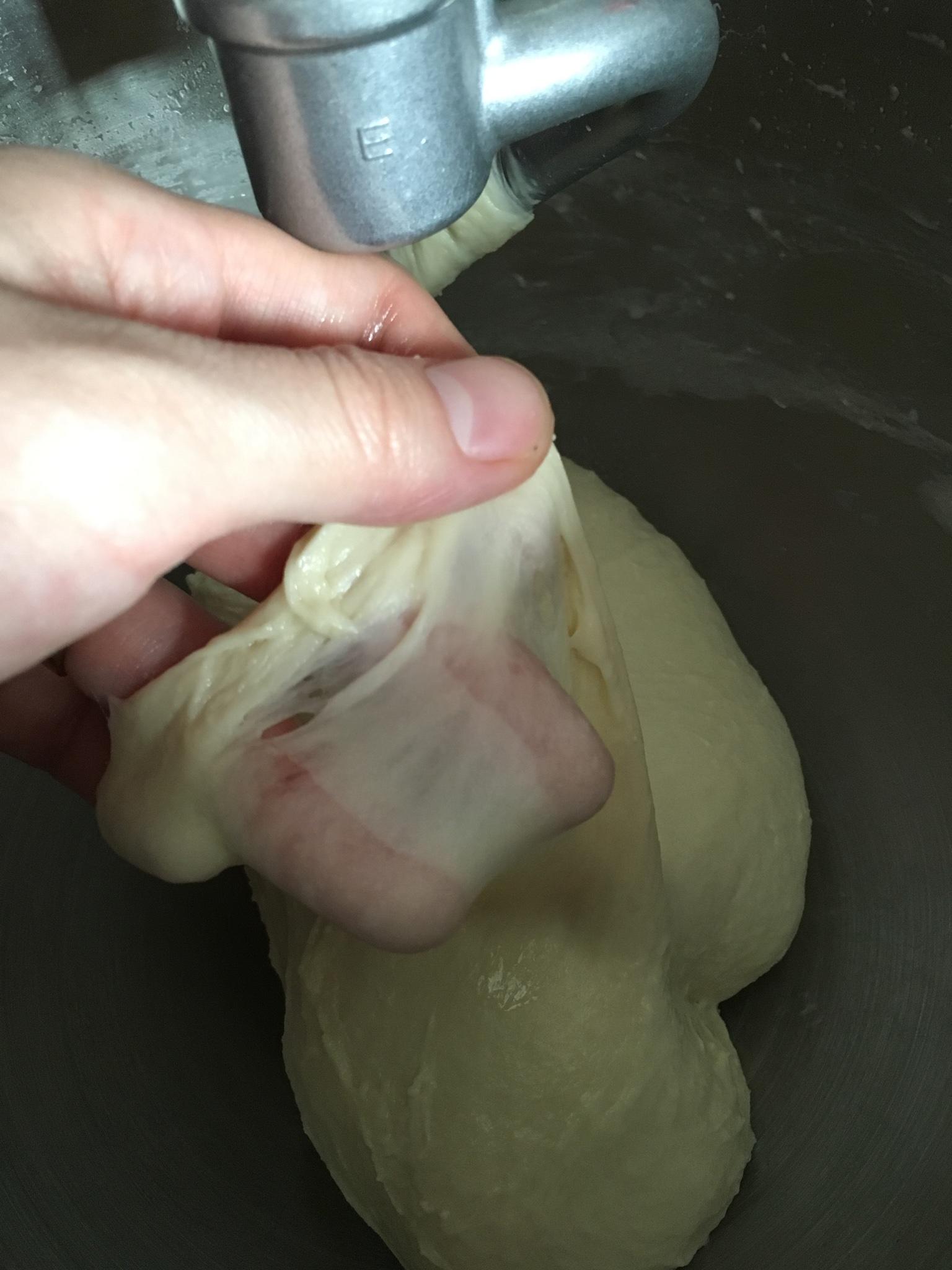 紅豆酥粒卷吐司（高含水量）的做法 步骤3