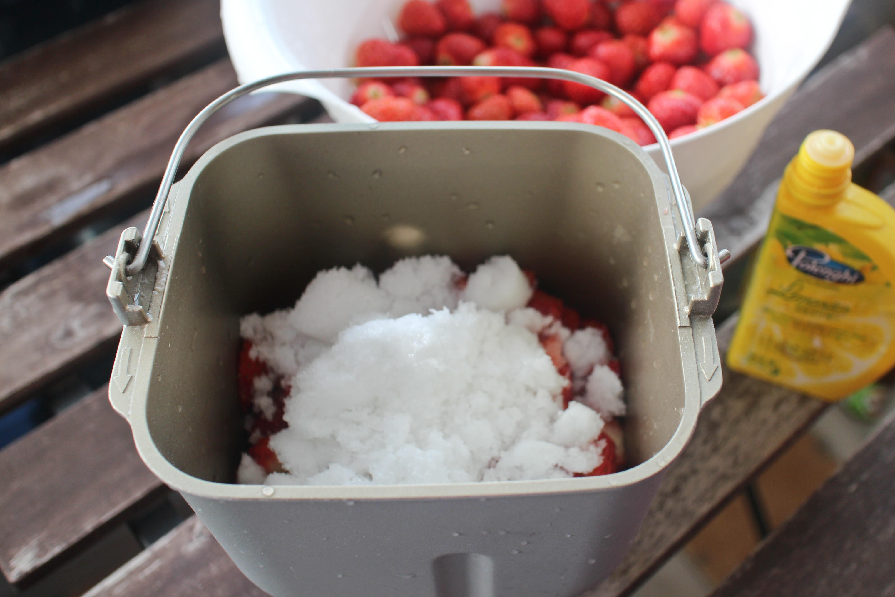 自制草莓果醬（松下麪包機PM105）的做法 步骤5