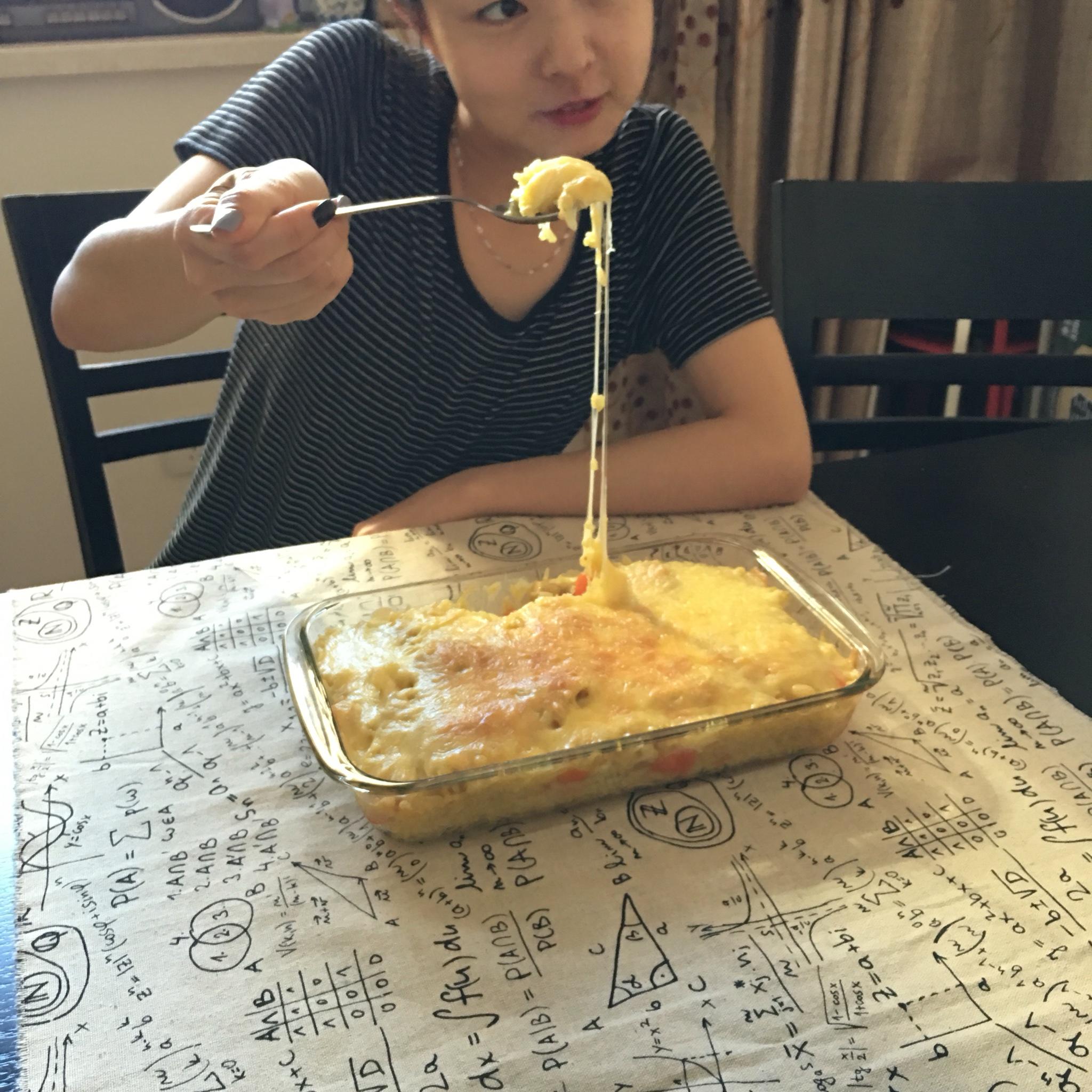 咖哩雞丁焗飯的做法 步骤10