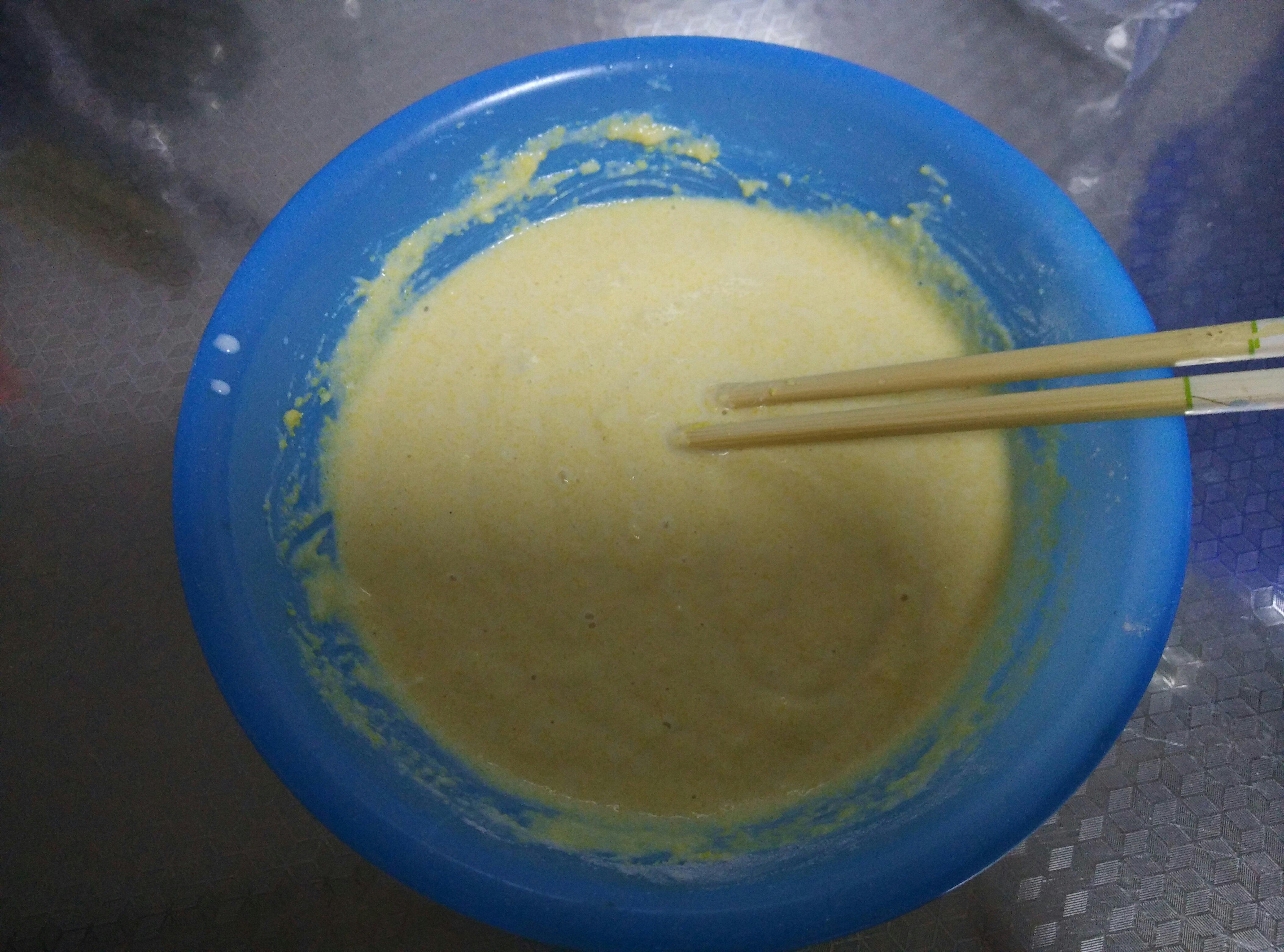 奶香玉米餅（快手營養早餐）的做法 步骤3