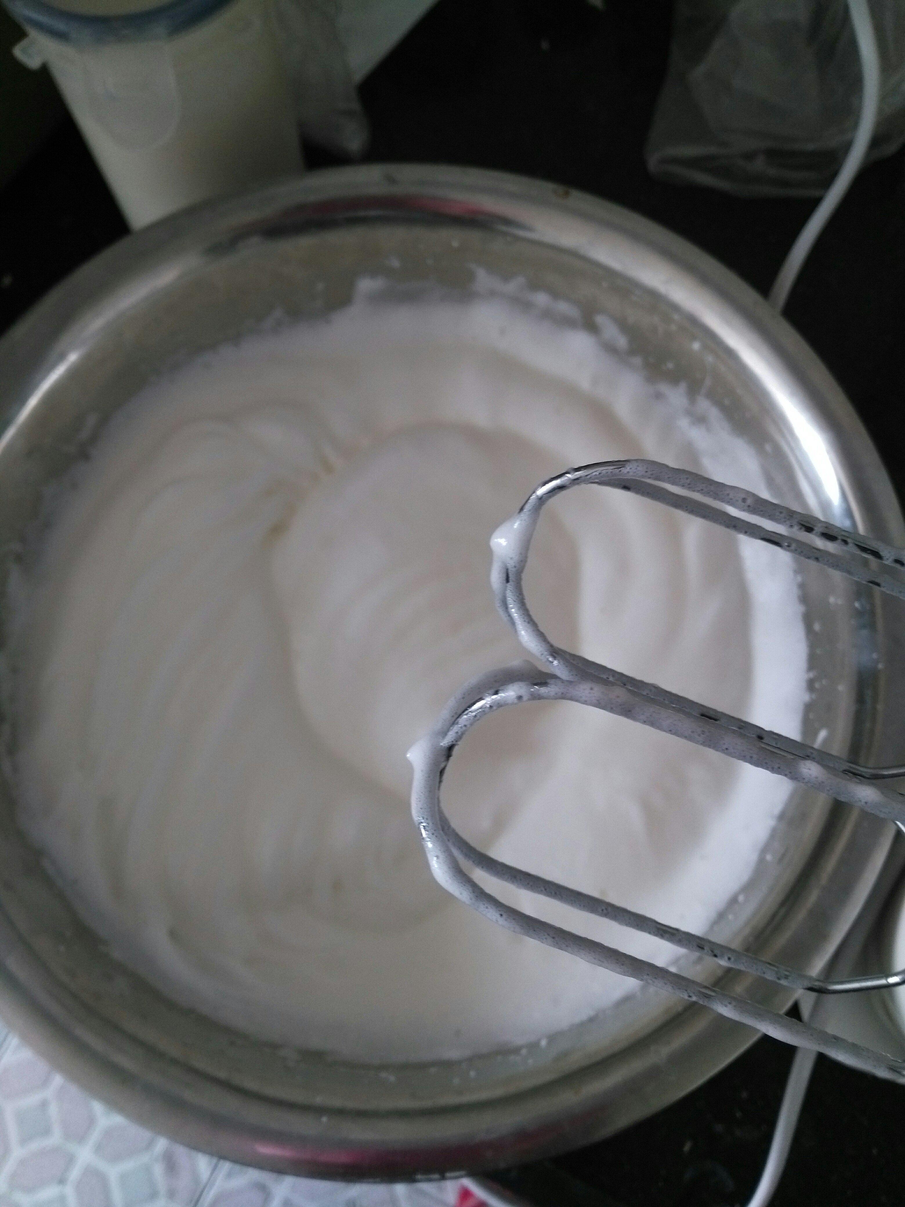 十寸酸奶蛋糕（方型模具）的做法 步骤7