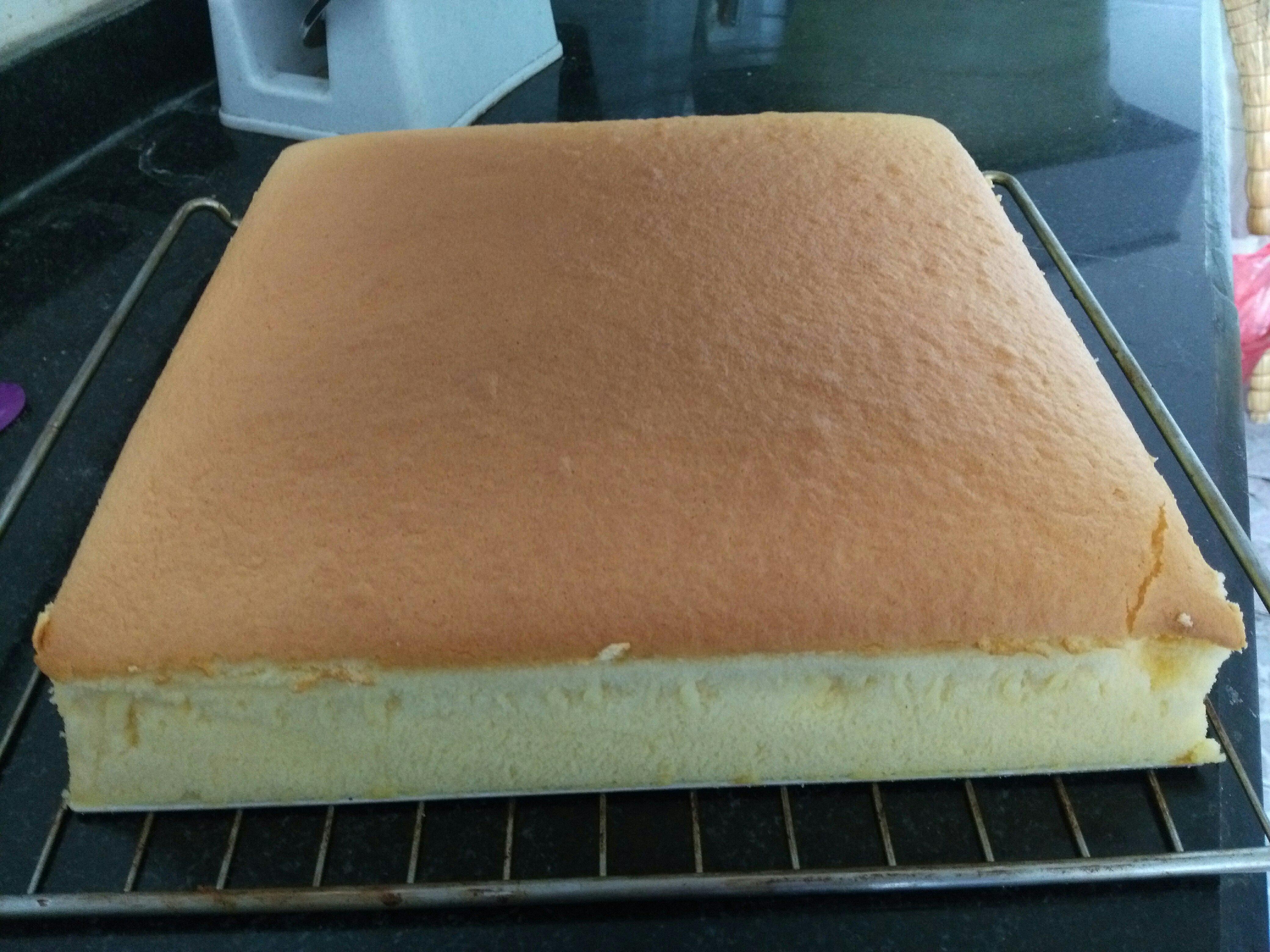 十寸酸奶蛋糕（方型模具）的做法 步骤14