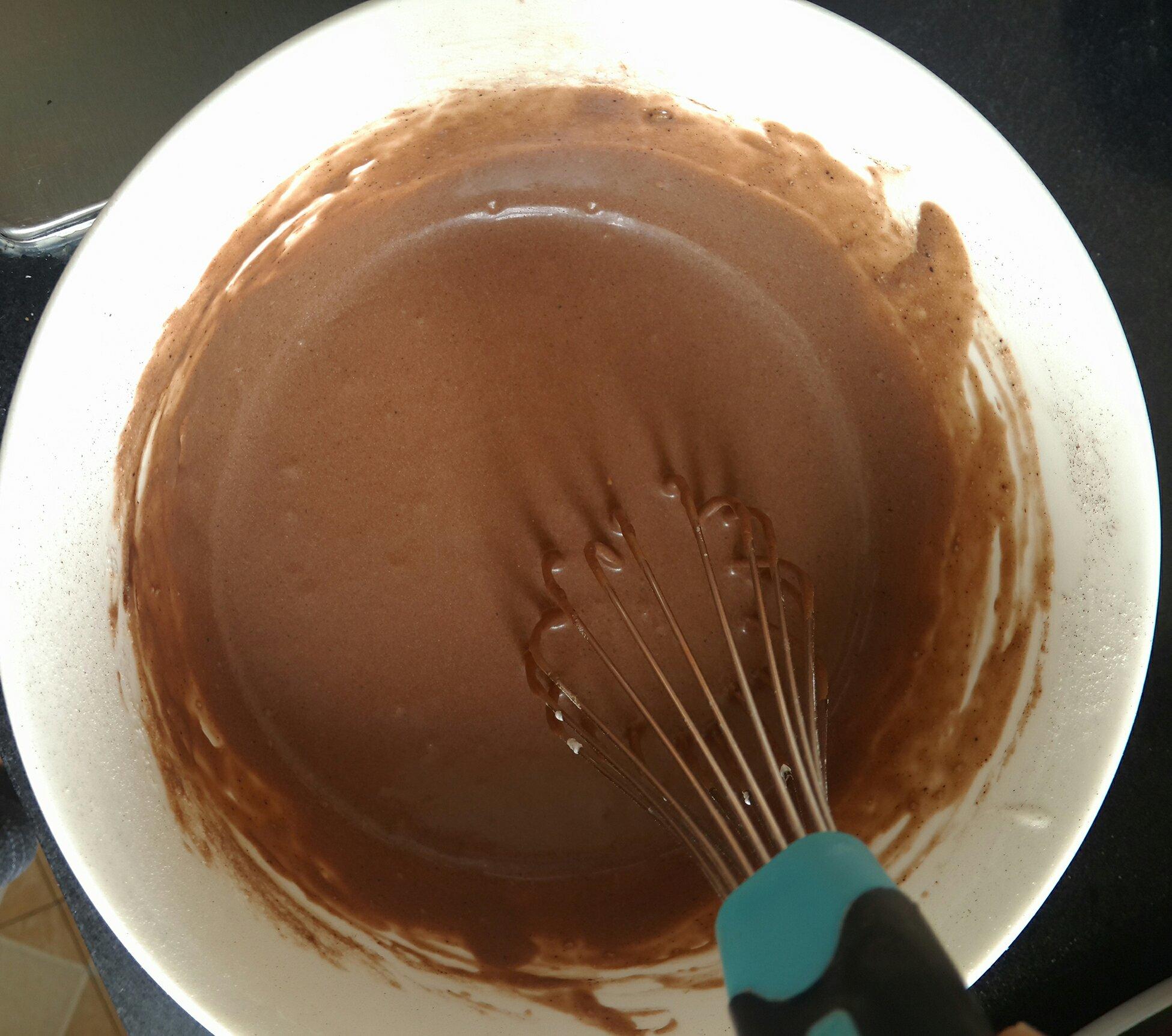 巧克力年輪蛋糕（簡單版）的做法 步骤7