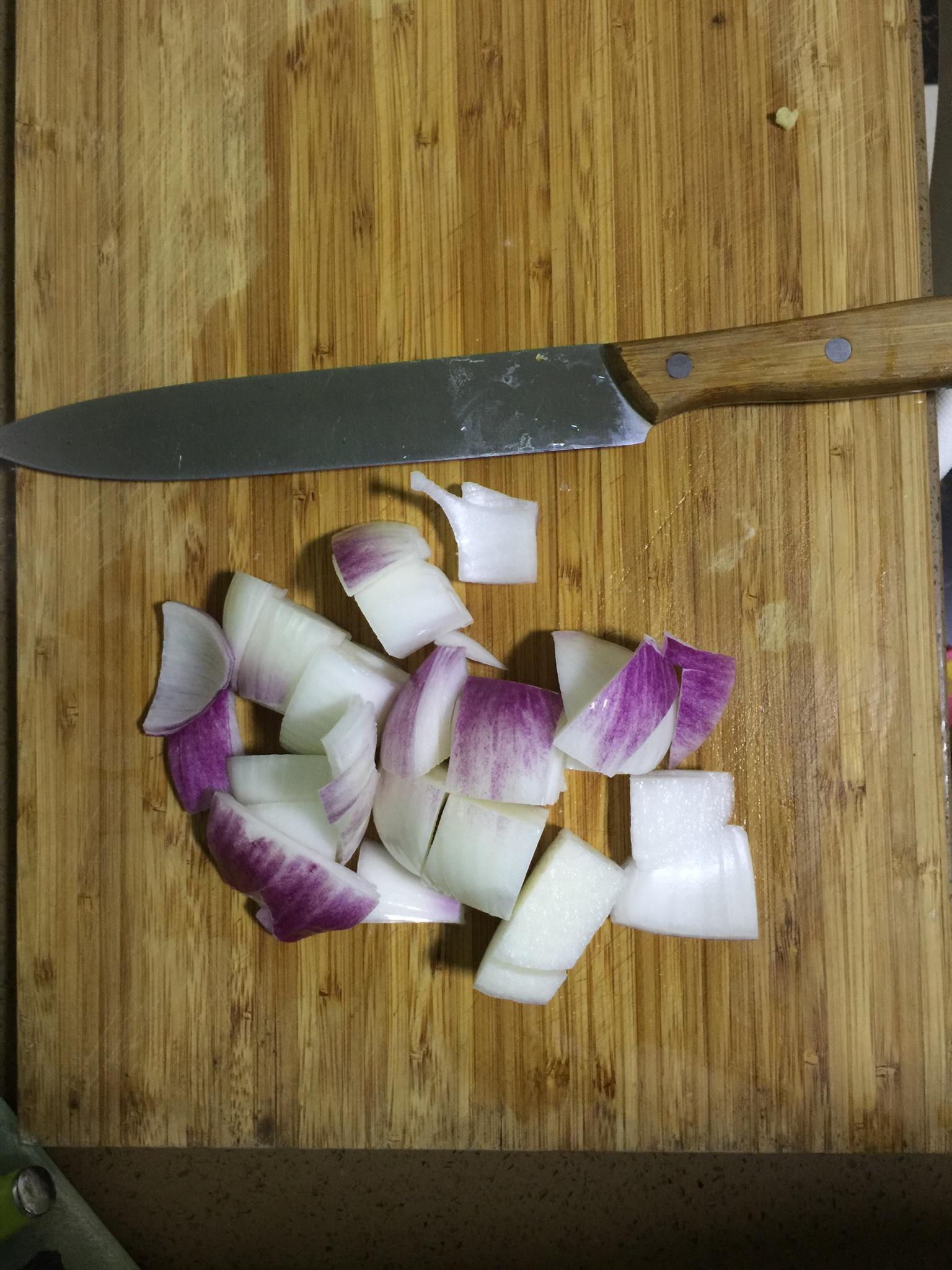快手菜 雞腿土豆洋蔥咖哩飯的做法 步骤6
