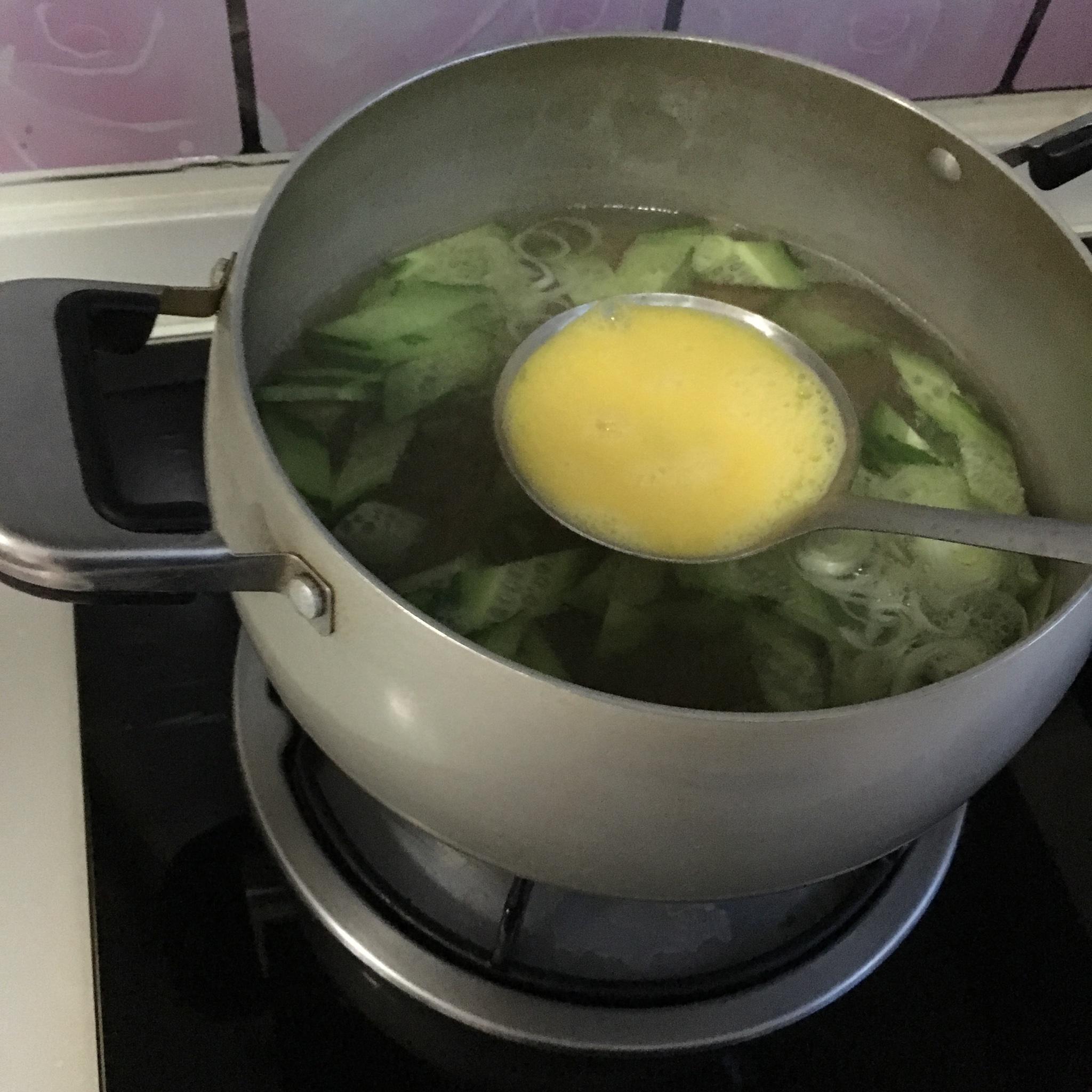 我愛家常菜---瓜片蛋花湯的做法 步骤8