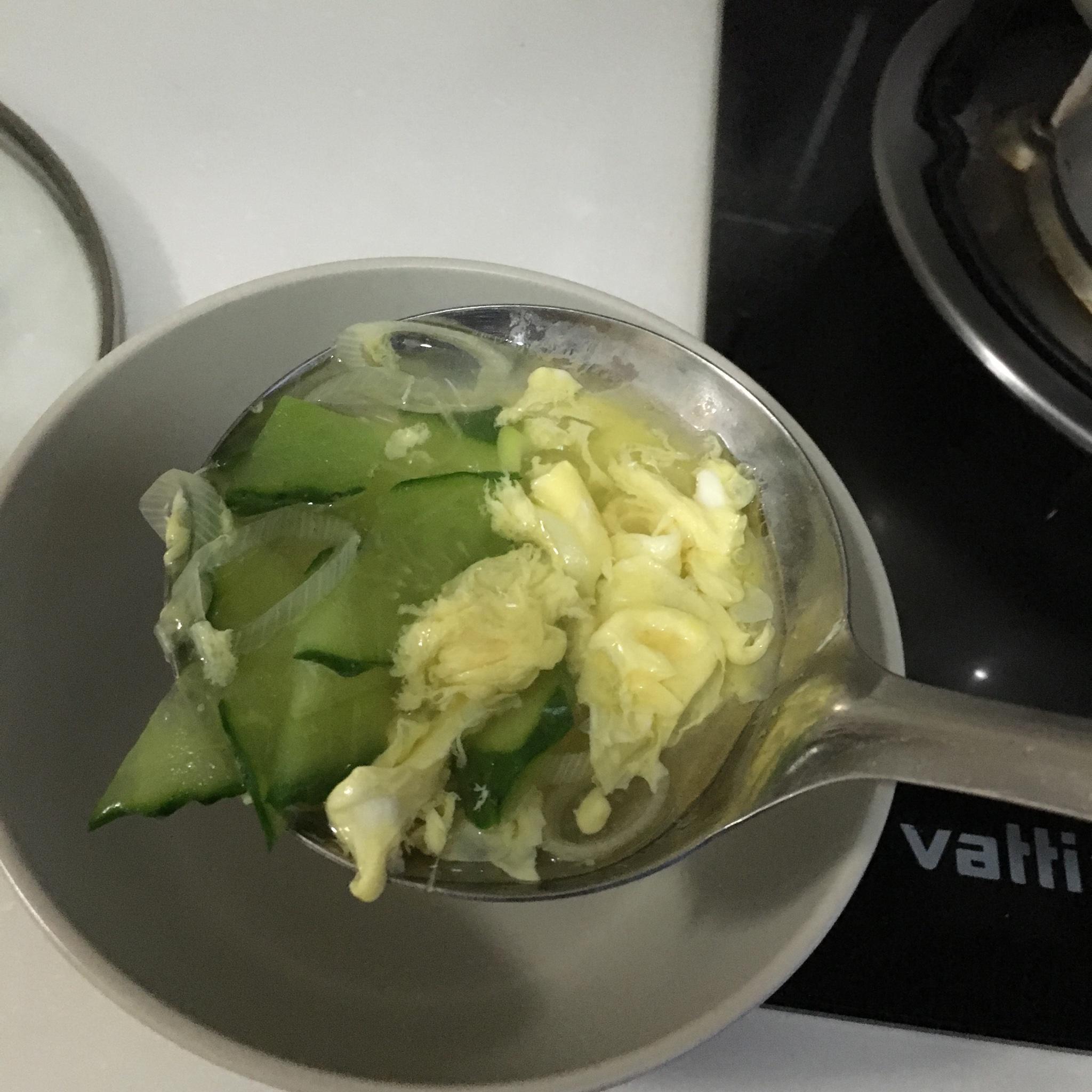 我愛家常菜---瓜片蛋花湯的做法 步骤12