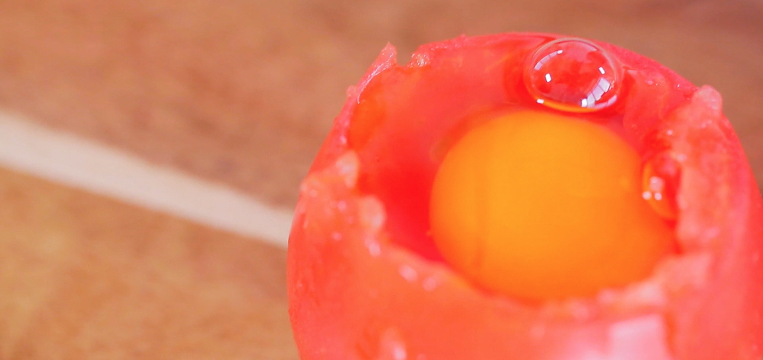 奶香玉米粒＋烤溏心雞蛋西紅柿盅的做法 步骤4