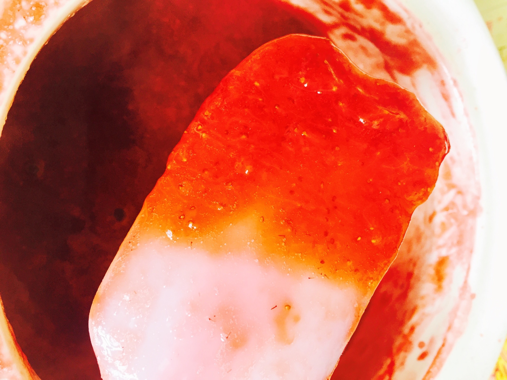 酸酸甜甜 草莓醬～～～的做法 步骤8