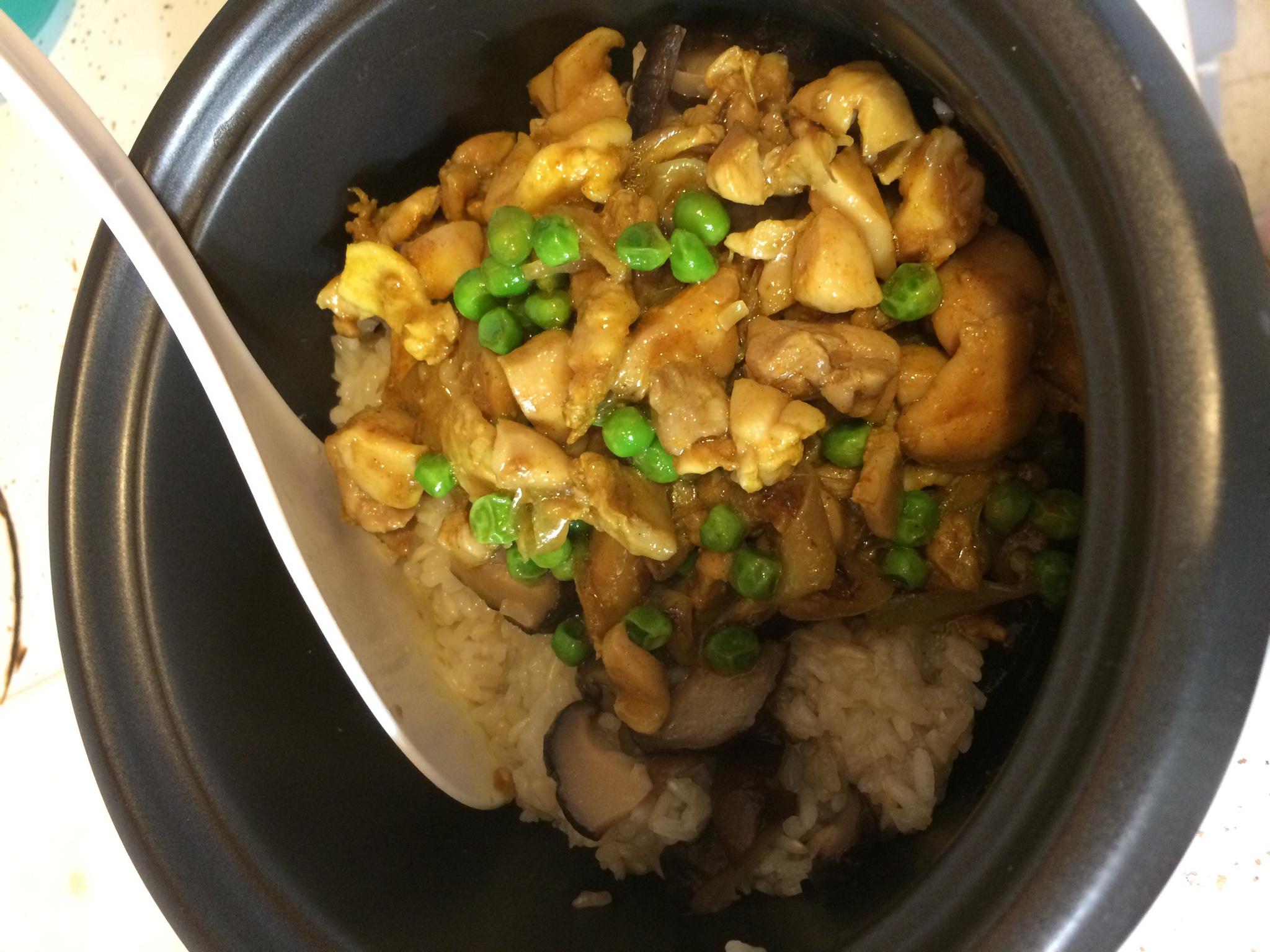 咖哩糯米雞Sweet Rice with Curry Chicken的做法 步骤8
