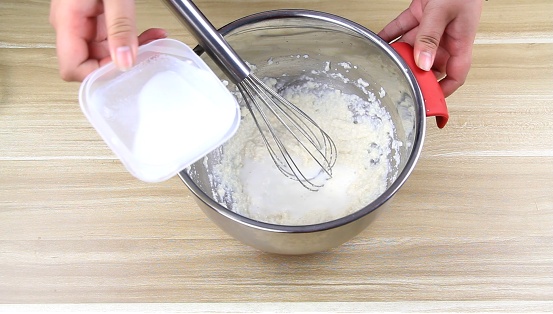 Bakingpie-嫩滑營養高蛋白&豆腐蛋糕的做法 步骤1