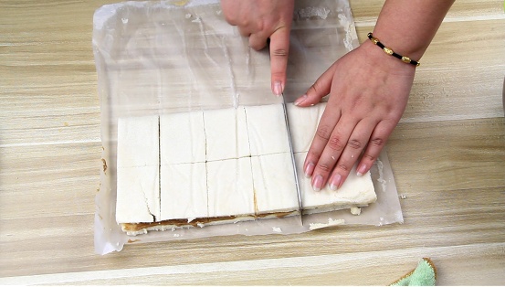 Bakingpie-嫩滑營養高蛋白&豆腐蛋糕的做法 步骤12