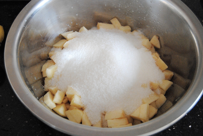 東菱麪包機之糖蘋果粒的做法 步骤3