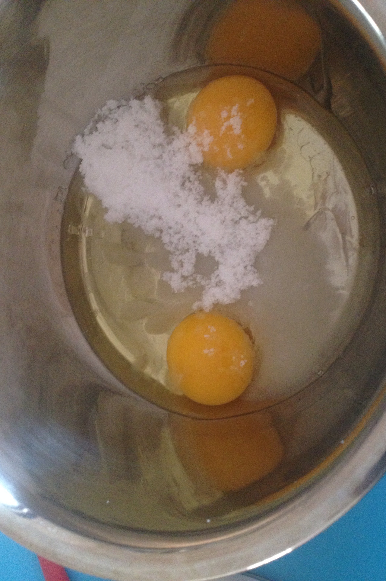 蛋黃派的做法 步骤2