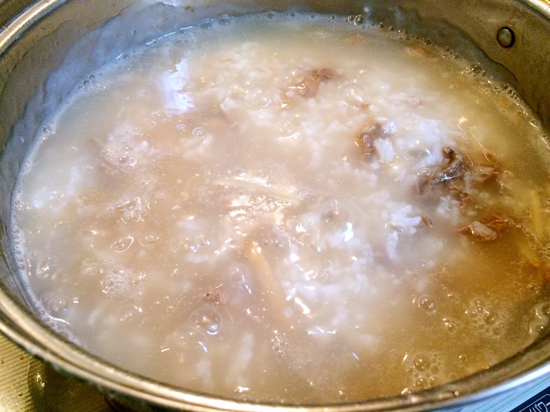 廣式生菜絲牛肉粥的做法 步骤3