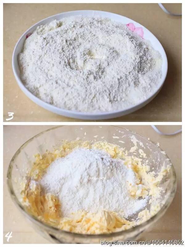 椰香果醬軟酥餅的做法 步骤2