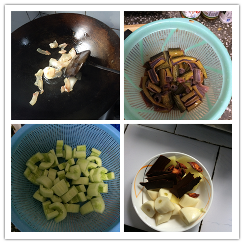 黃鱔煮黃瓜的做法 步骤1