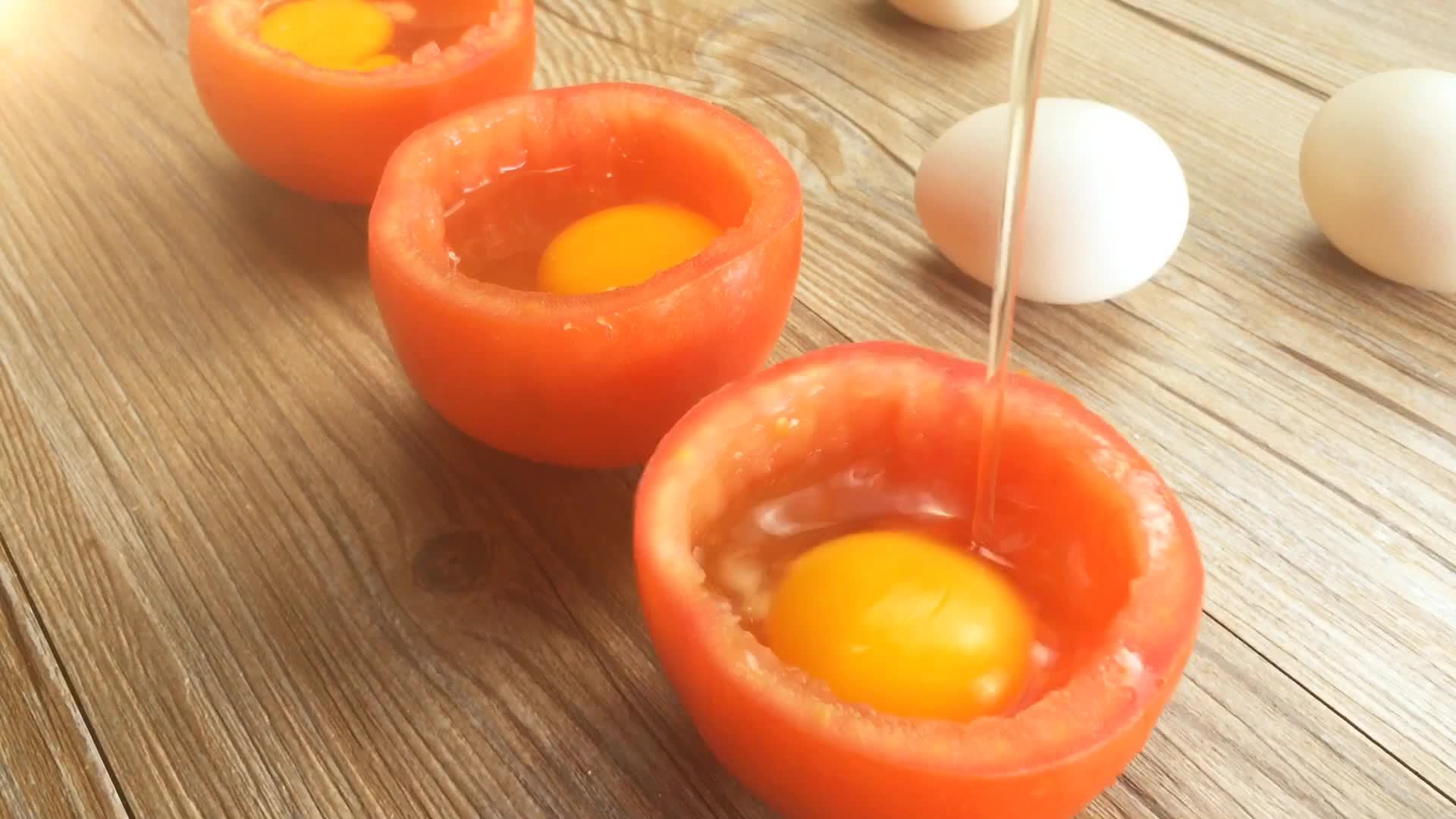 「膳小姐第33話」焗烤番茄蛋的做法 步骤3