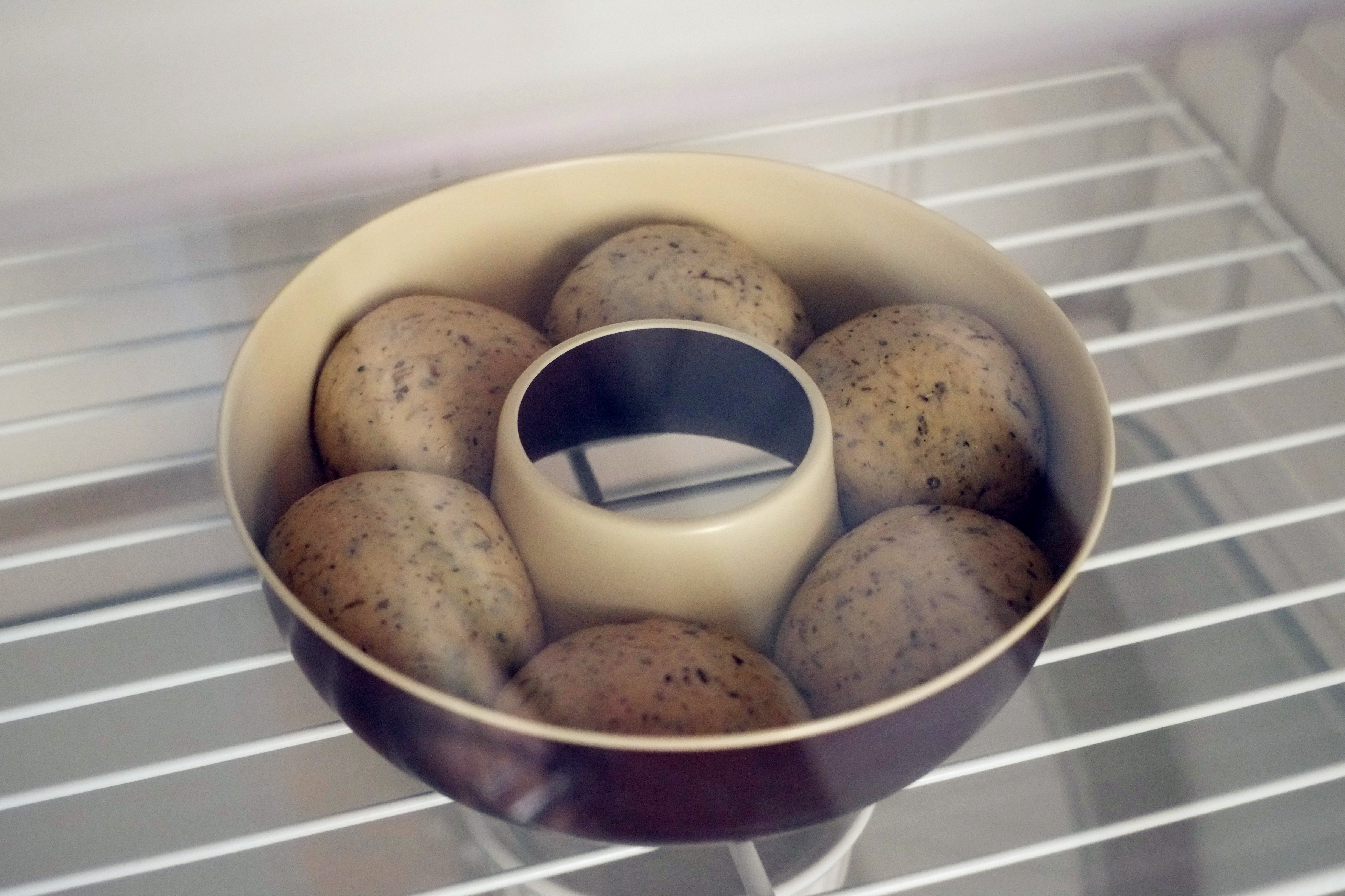 天然酵種 日式焙茶巧克力麪包的做法 步骤6