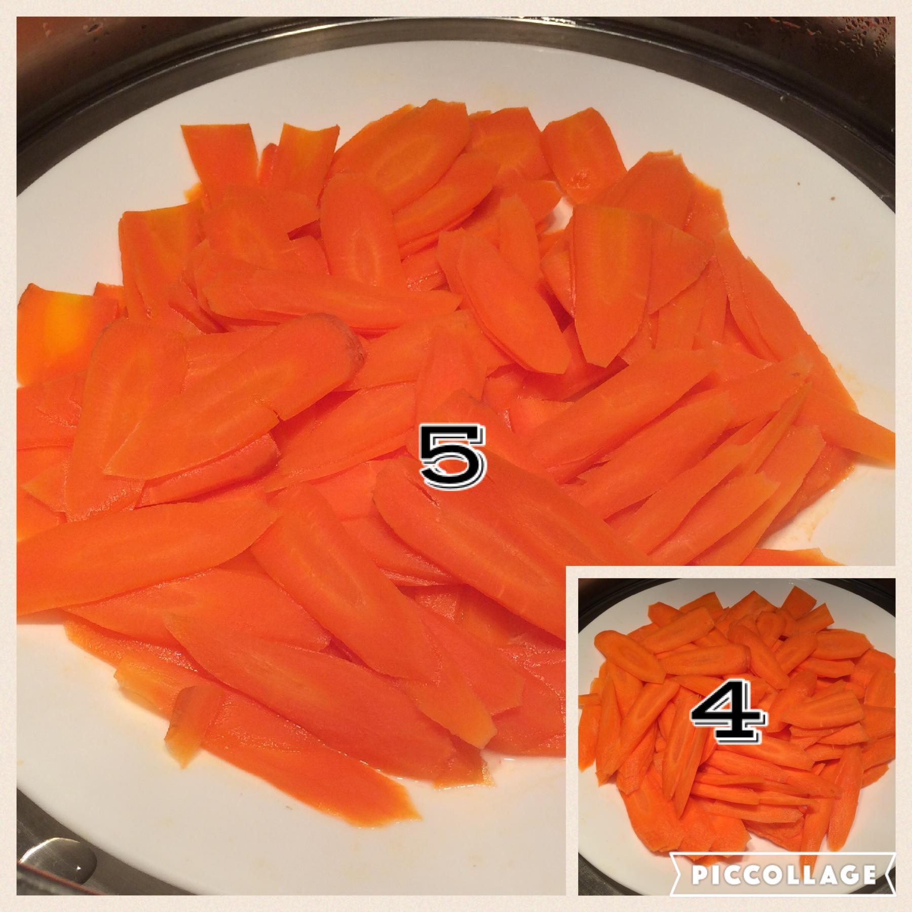 快手營養胡蘿蔔（蒸&炒的做法 步骤2